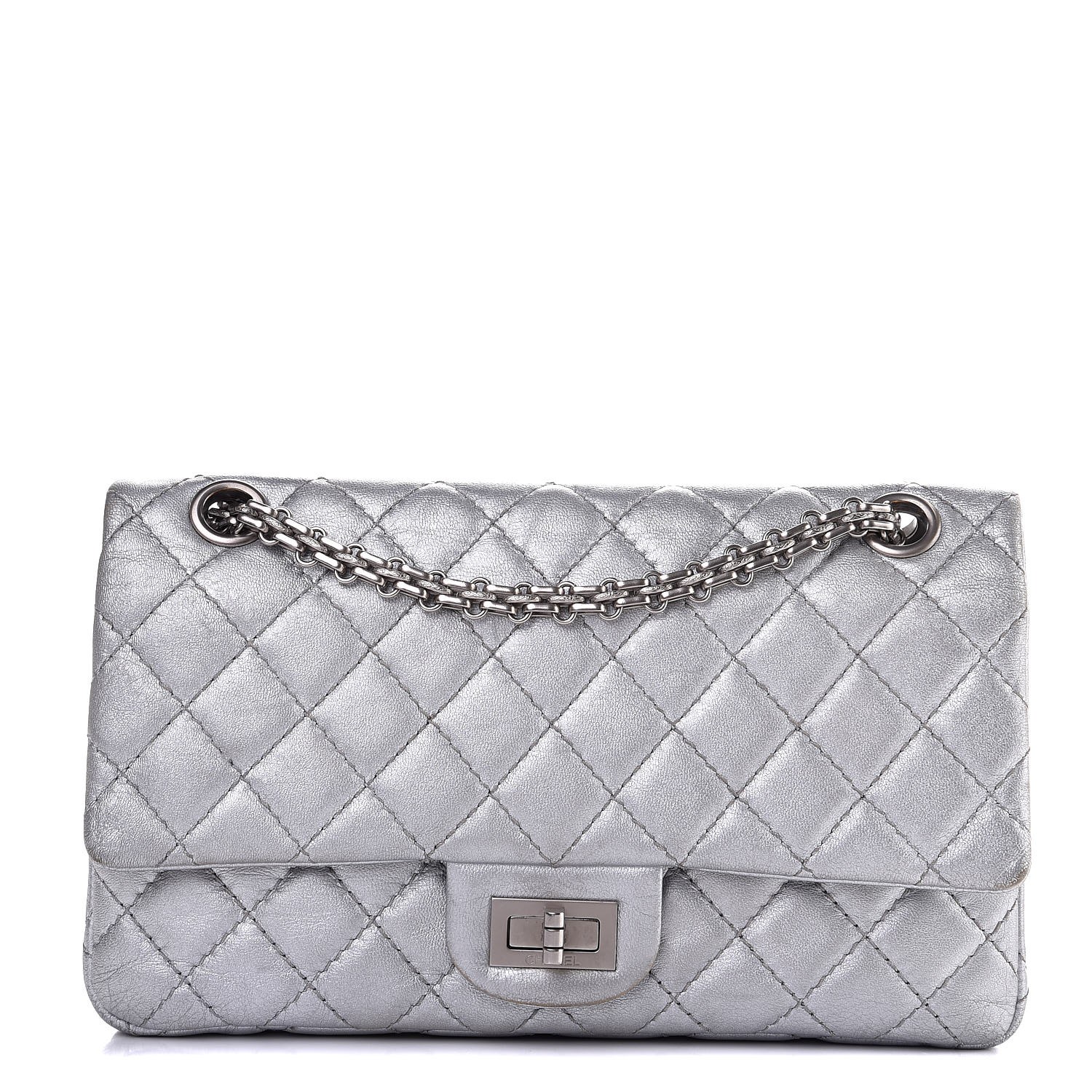 chanel reissue silver