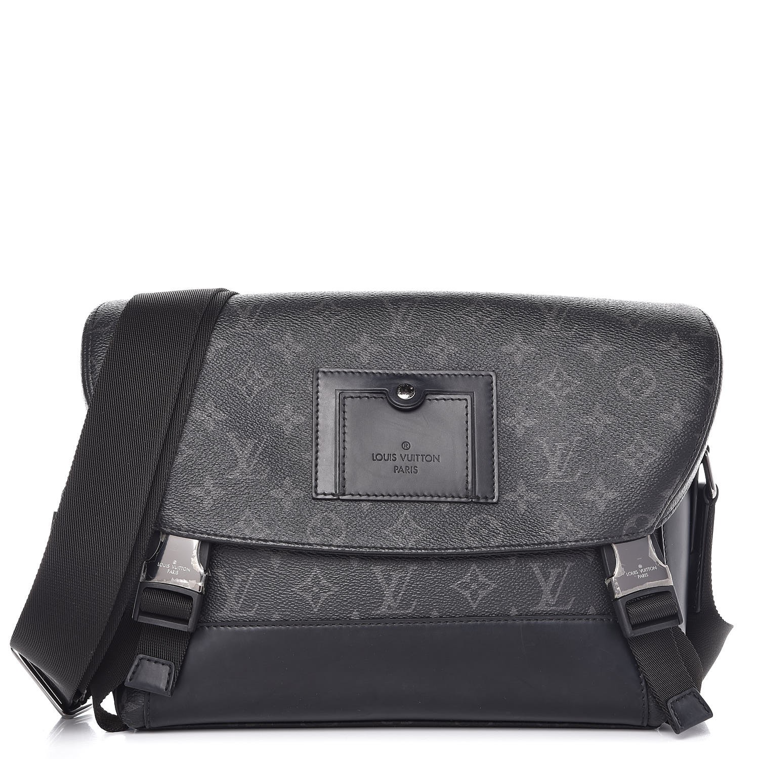 LOUIS VUITTON Monogram Eclipse Voyager PM Messenger 285618