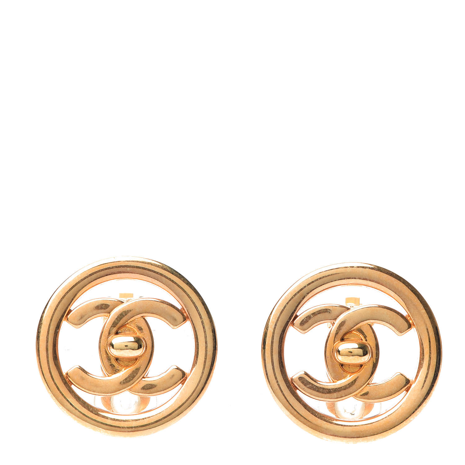 large chanel earrings