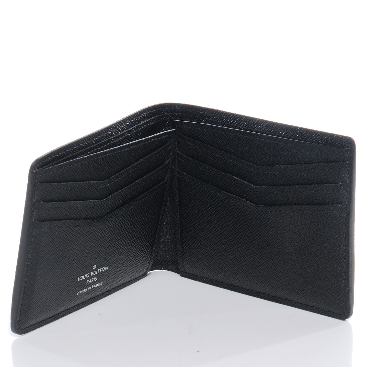Pre-owned Louis Vuitton Slender Wallet Damier Infini Black