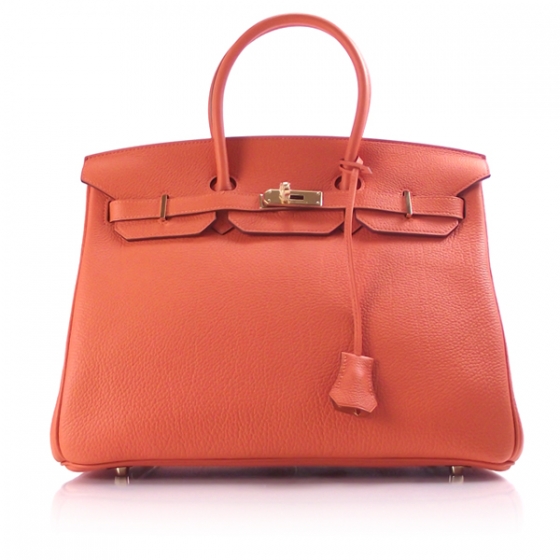 hermes birkin 35 orange togo