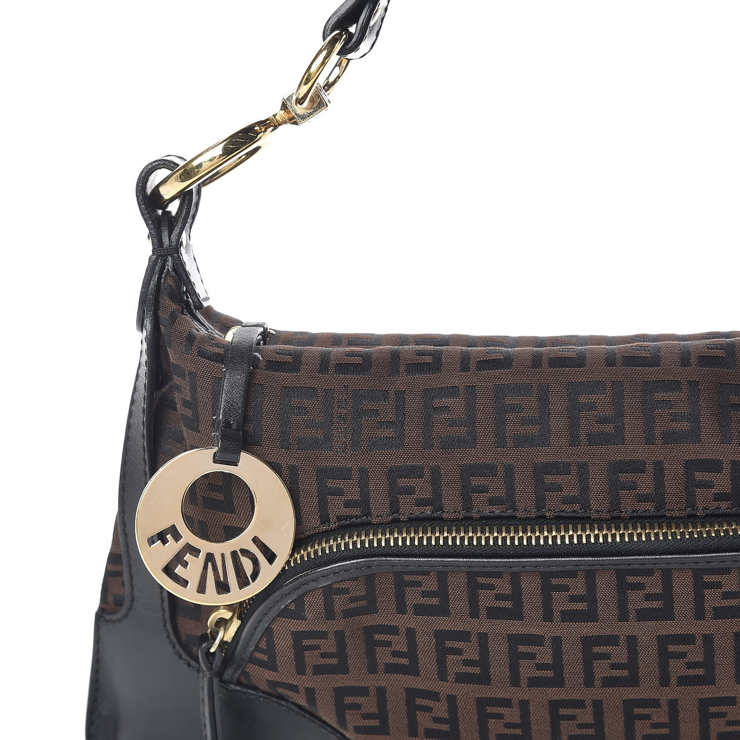 fendi zucchino handle bag