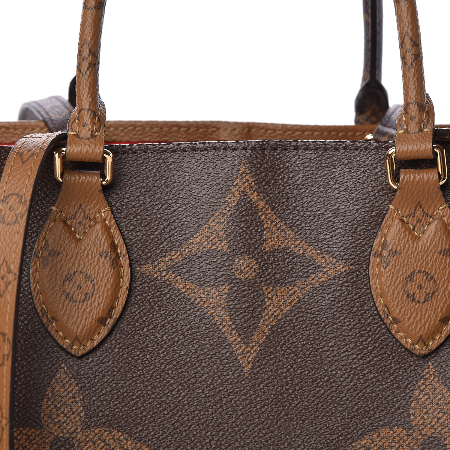 louis vuitton reverse monogram on the go