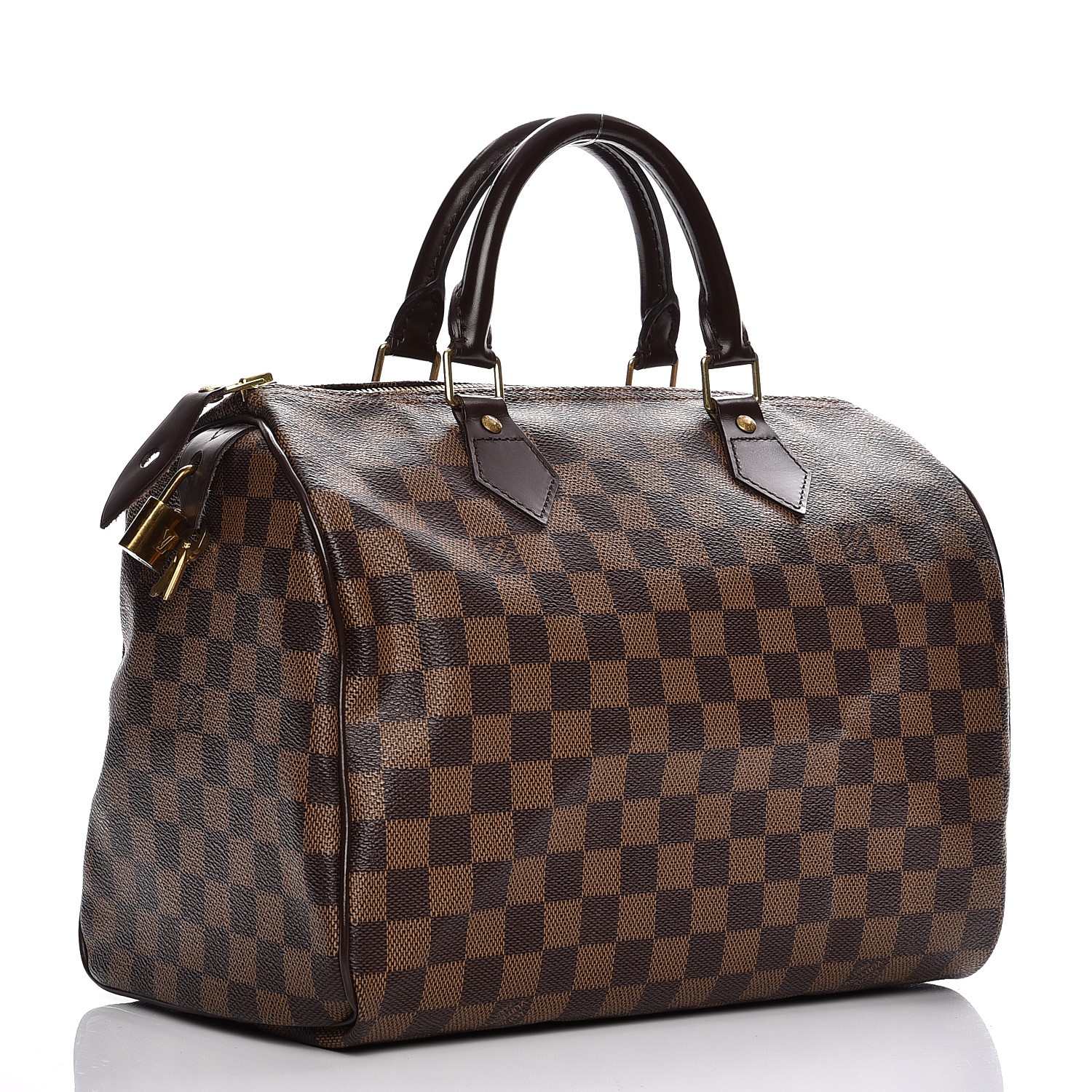 LOUIS VUITTON DAMIER EBENE, CLEANING, CONDITIONING, HOW TO, SPEEDY  BANDOULIERE …