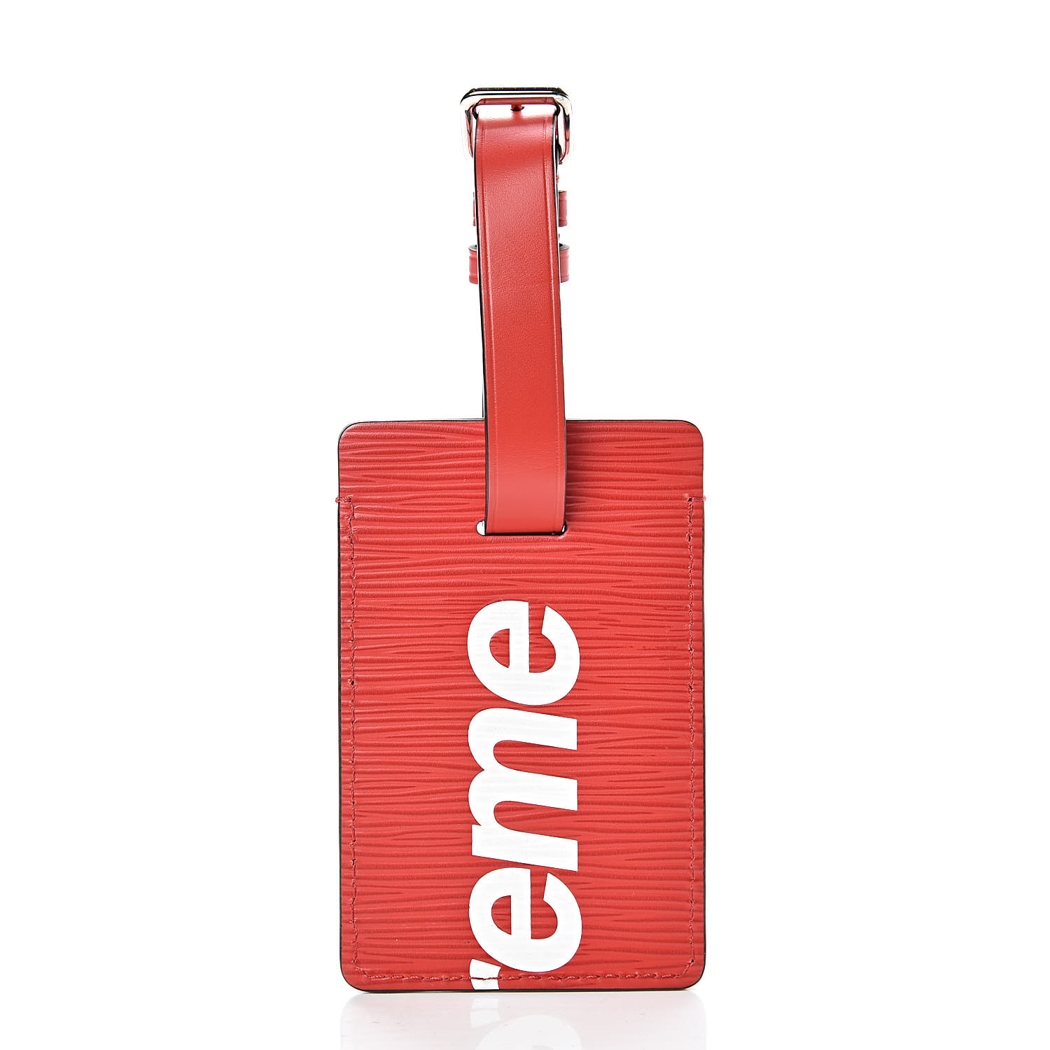 supreme bag tag