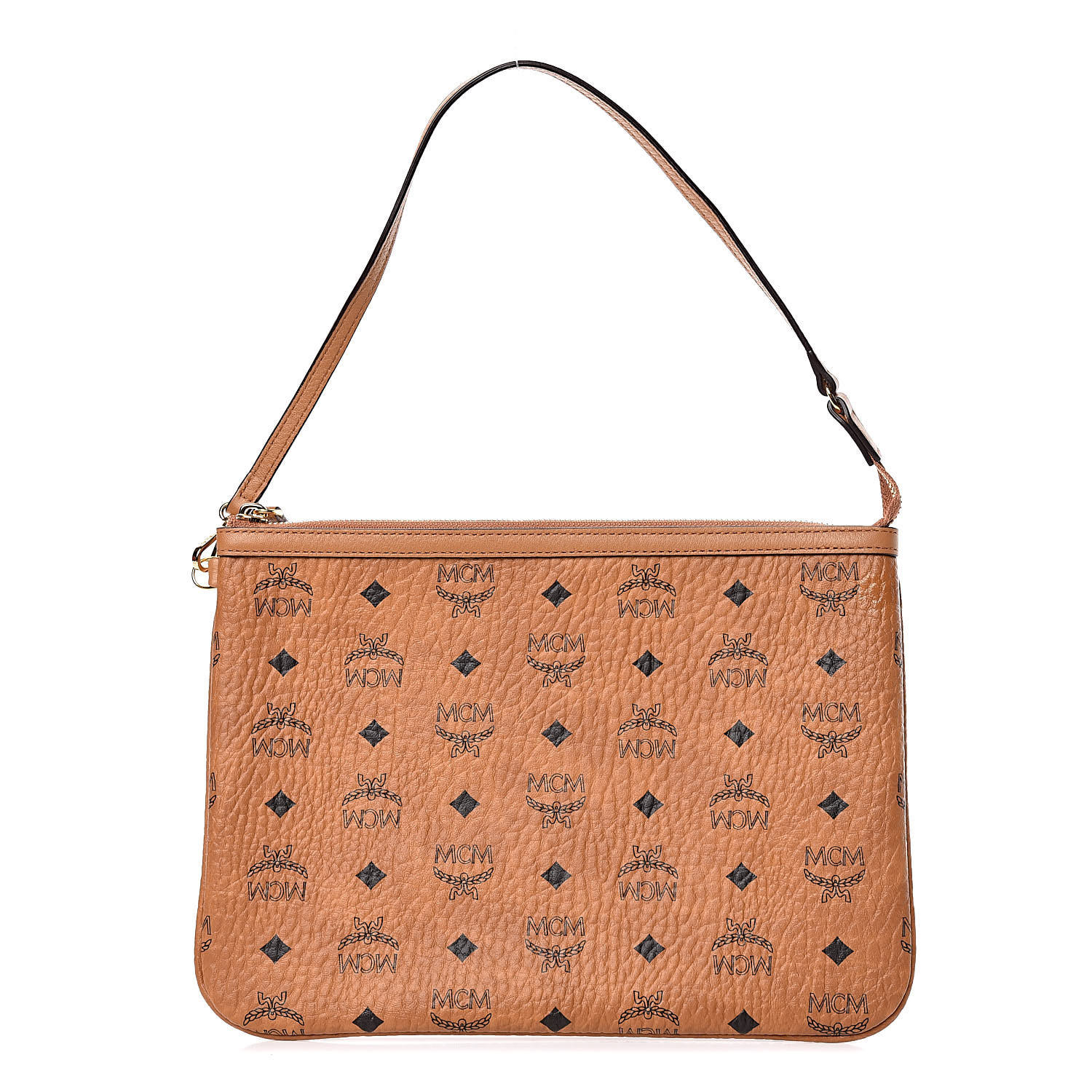 mcm tote with pouch