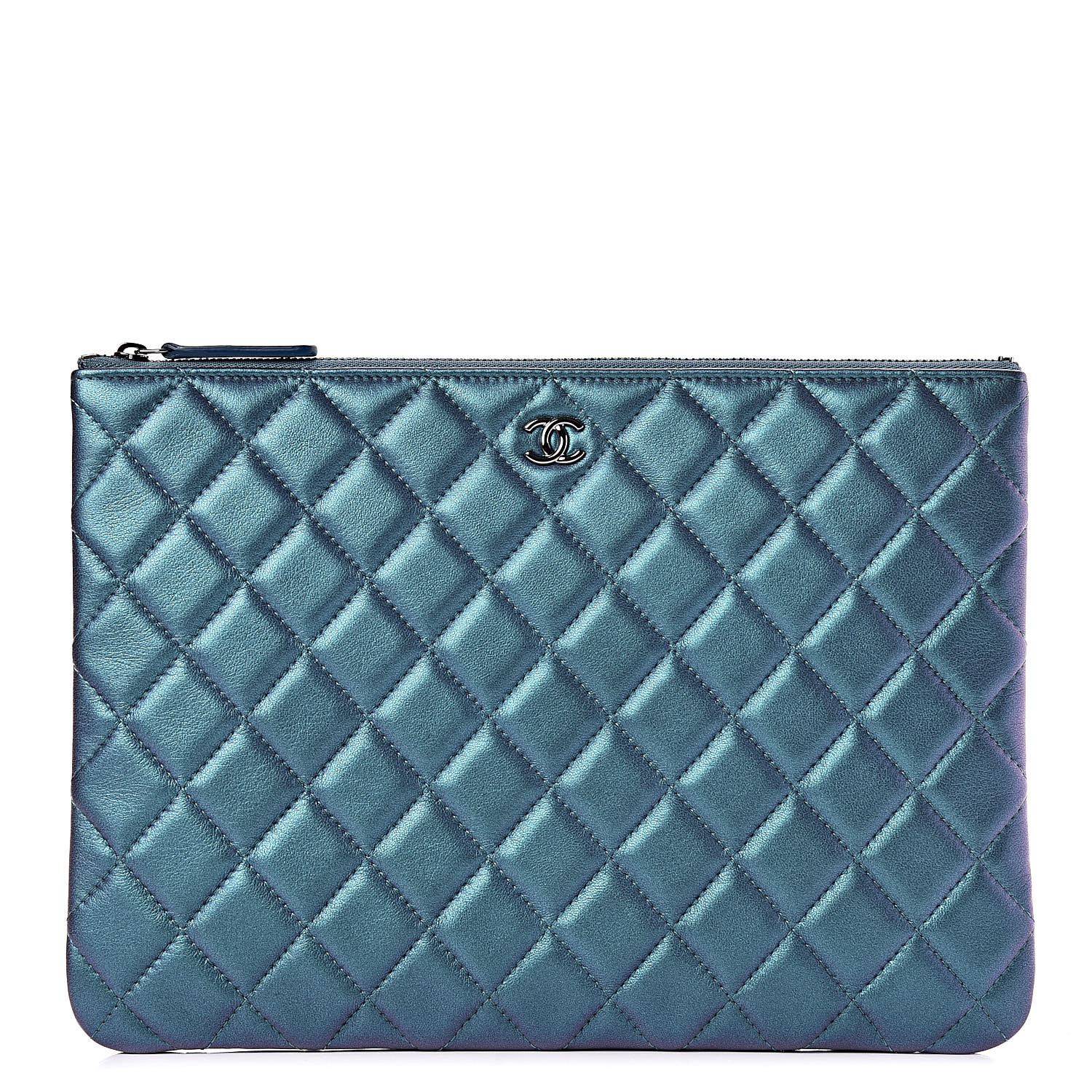 chanel iridescent lambskin quilted bag