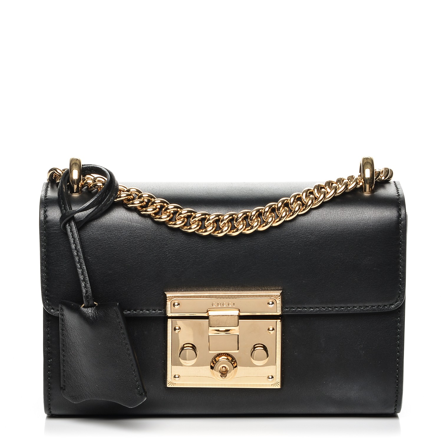 gucci padlock mini black