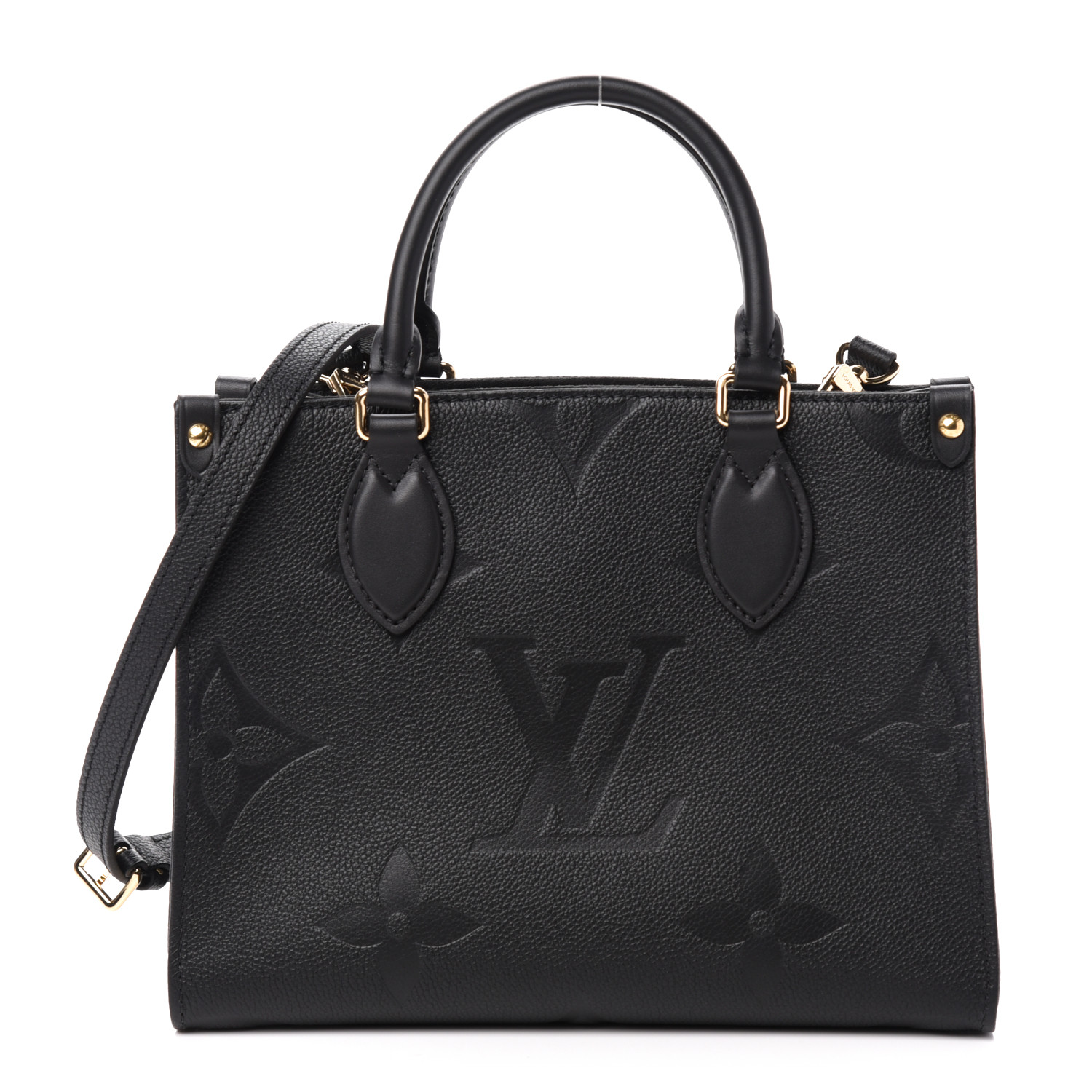 Louis Vuitton Empreinte Monogram Giant Onthego Pm Black 699118 Fashionphile 3393