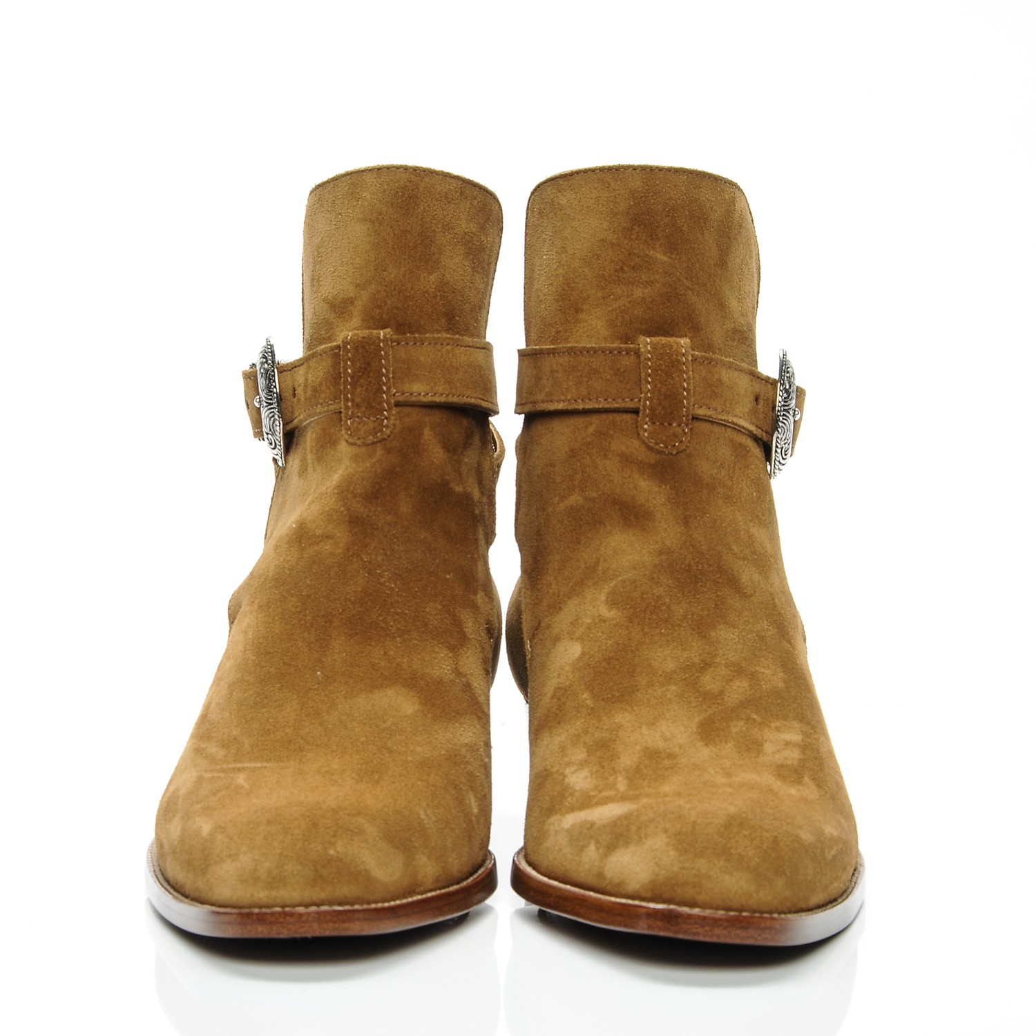 mens suede buckle boots
