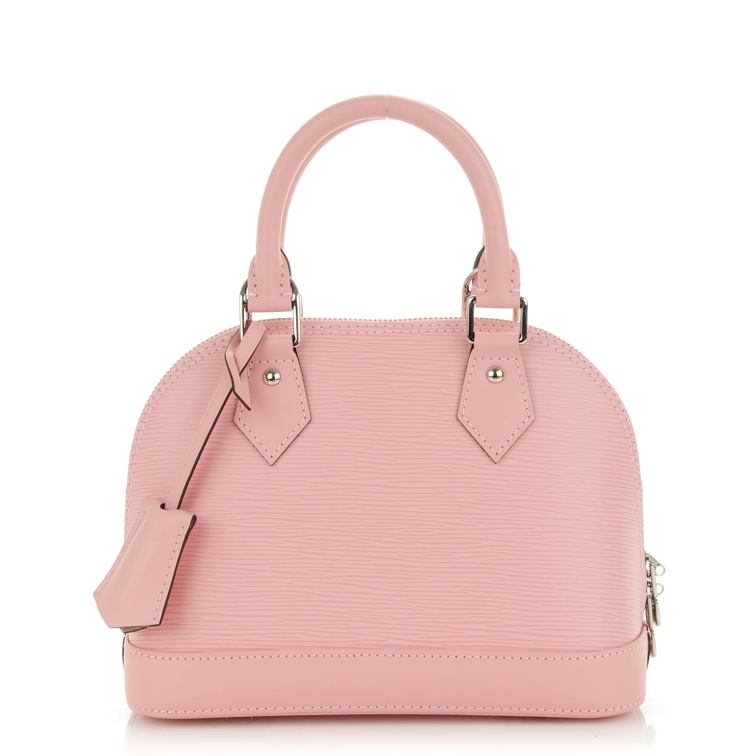 LOUIS VUITTON Epi Alma BB Rose Ballerine 164867