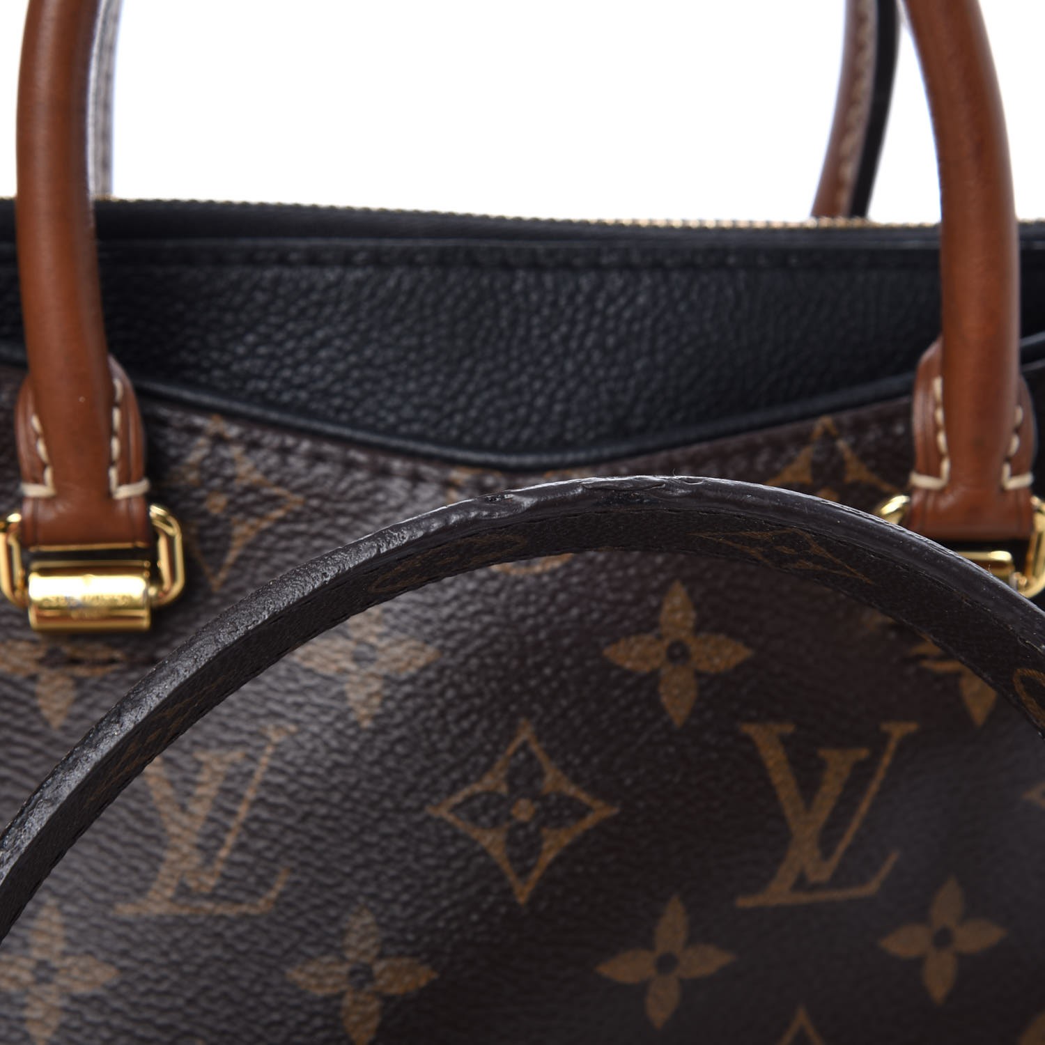 louis vuitton monogram pallas full bb black