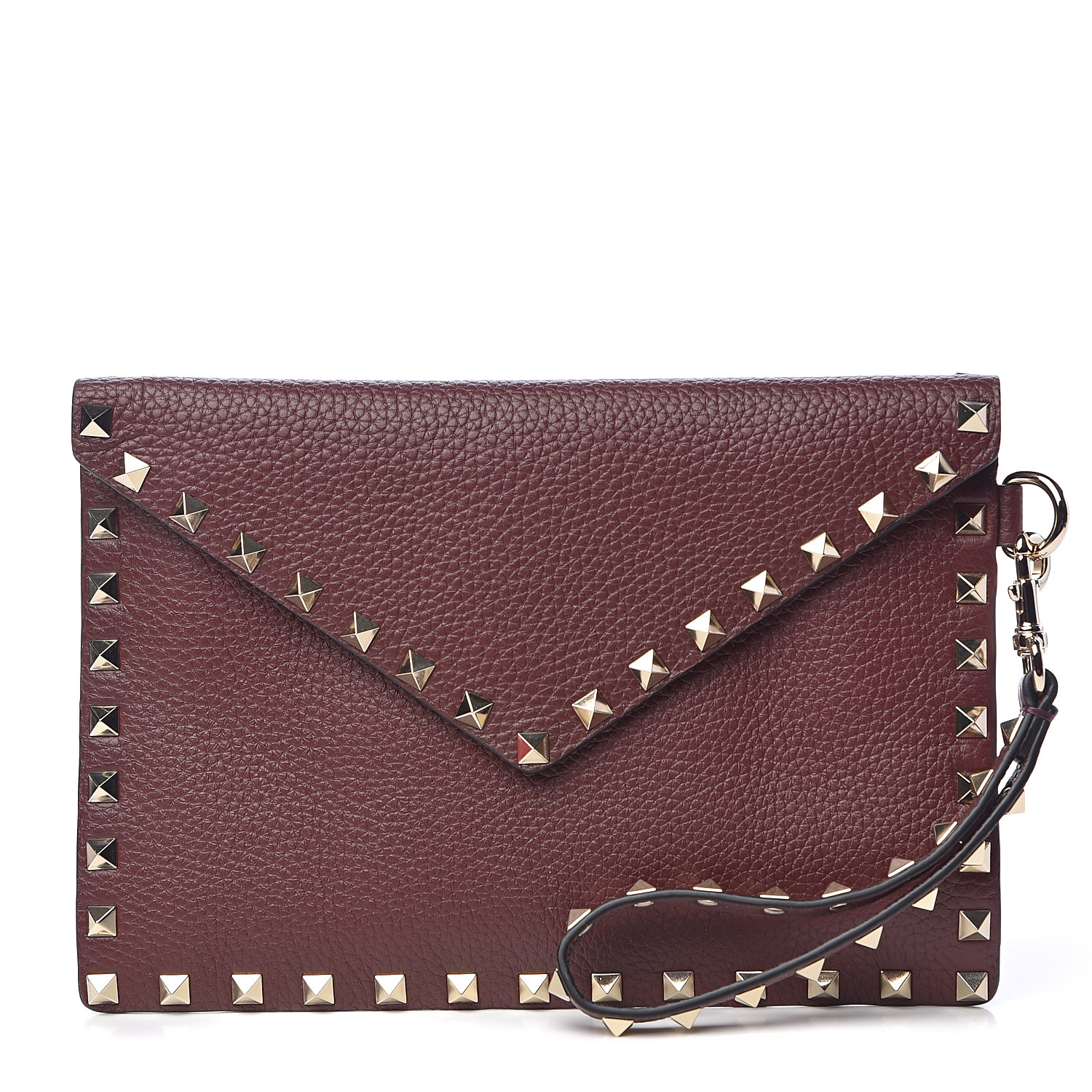 rockstud envelope clutch