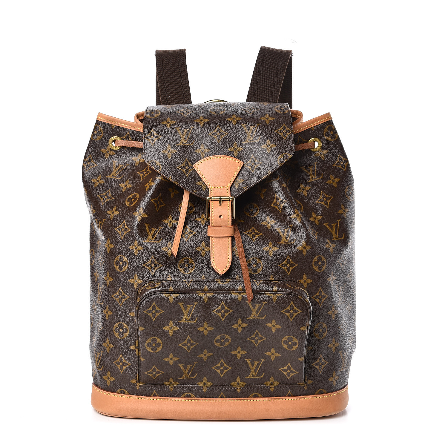 LOUIS VUITTON Monogram Montsouris GM Backpack 499439