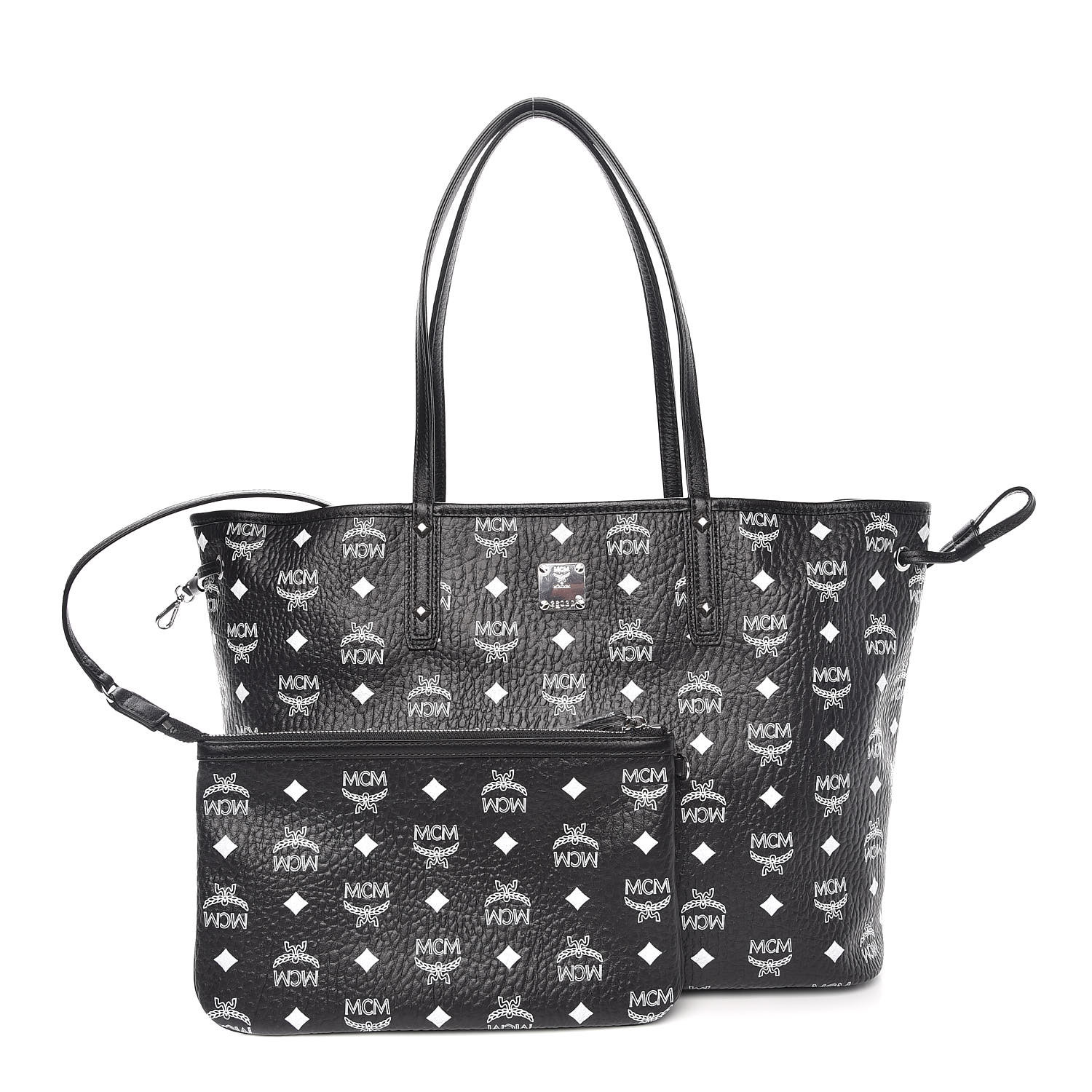 black mcm tote