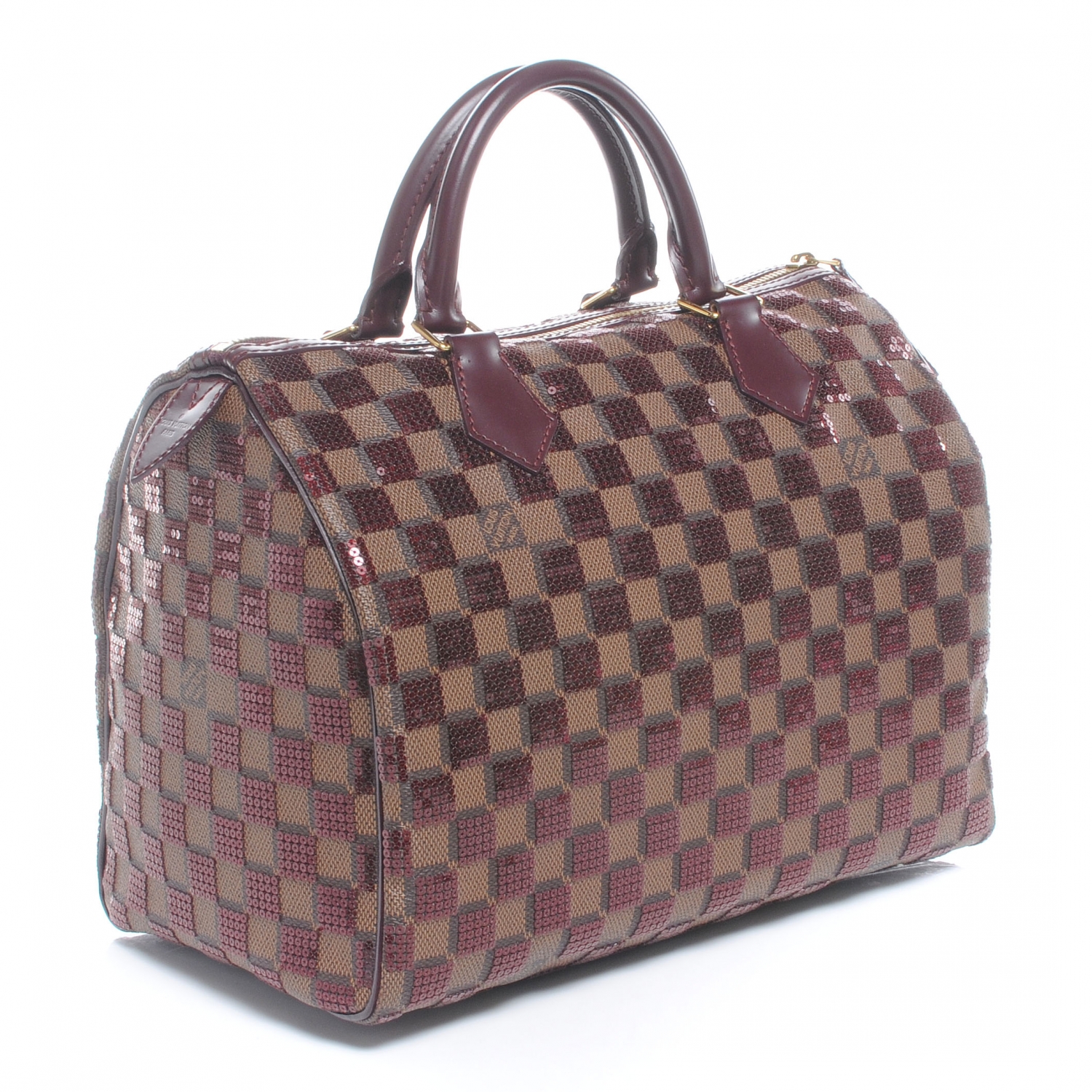 damier paillettes speedy 30