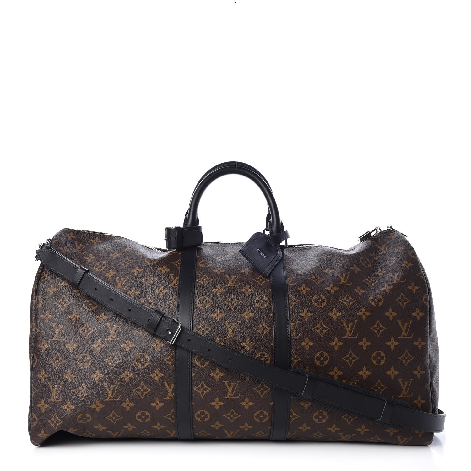 monogram macassar keepall