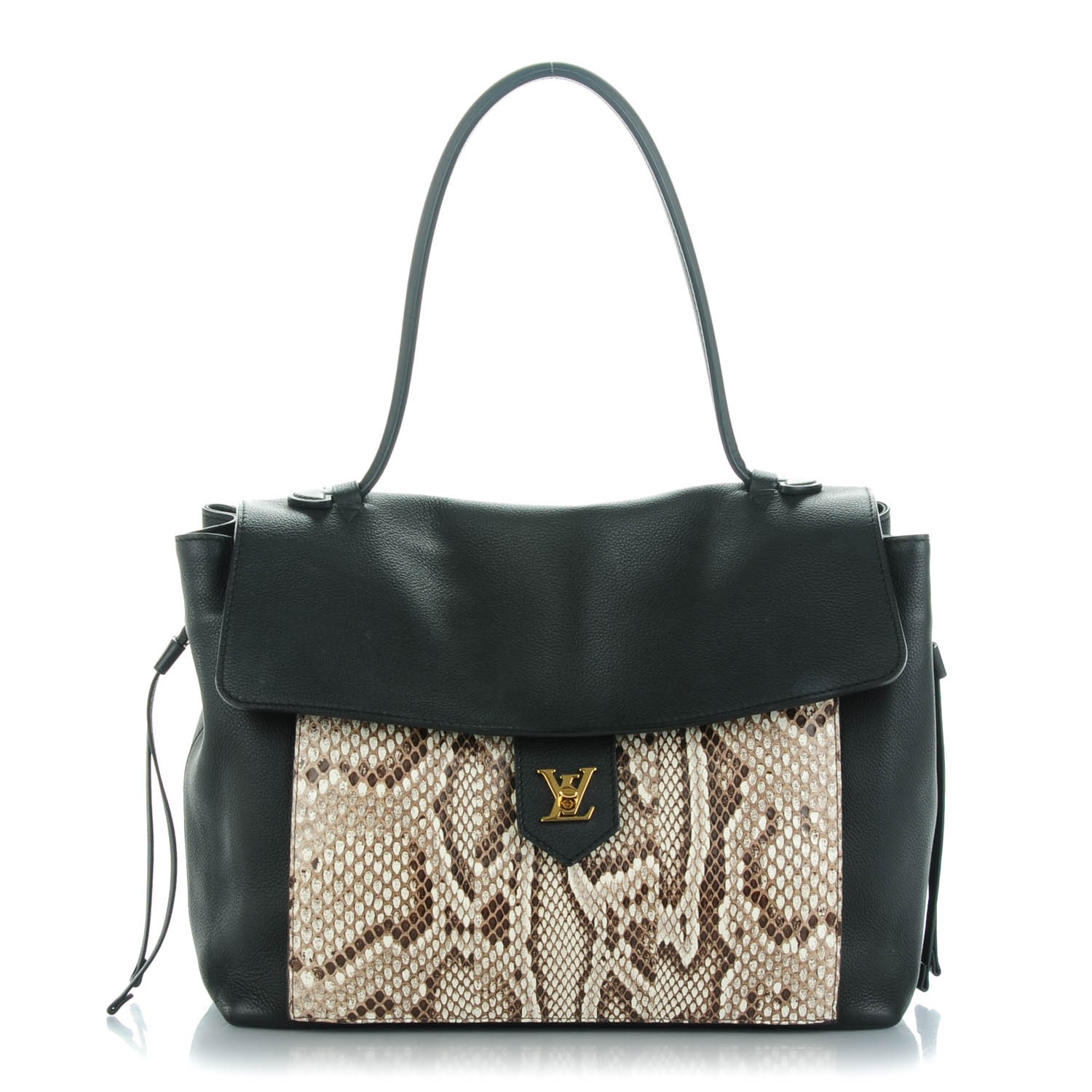 black python clutch