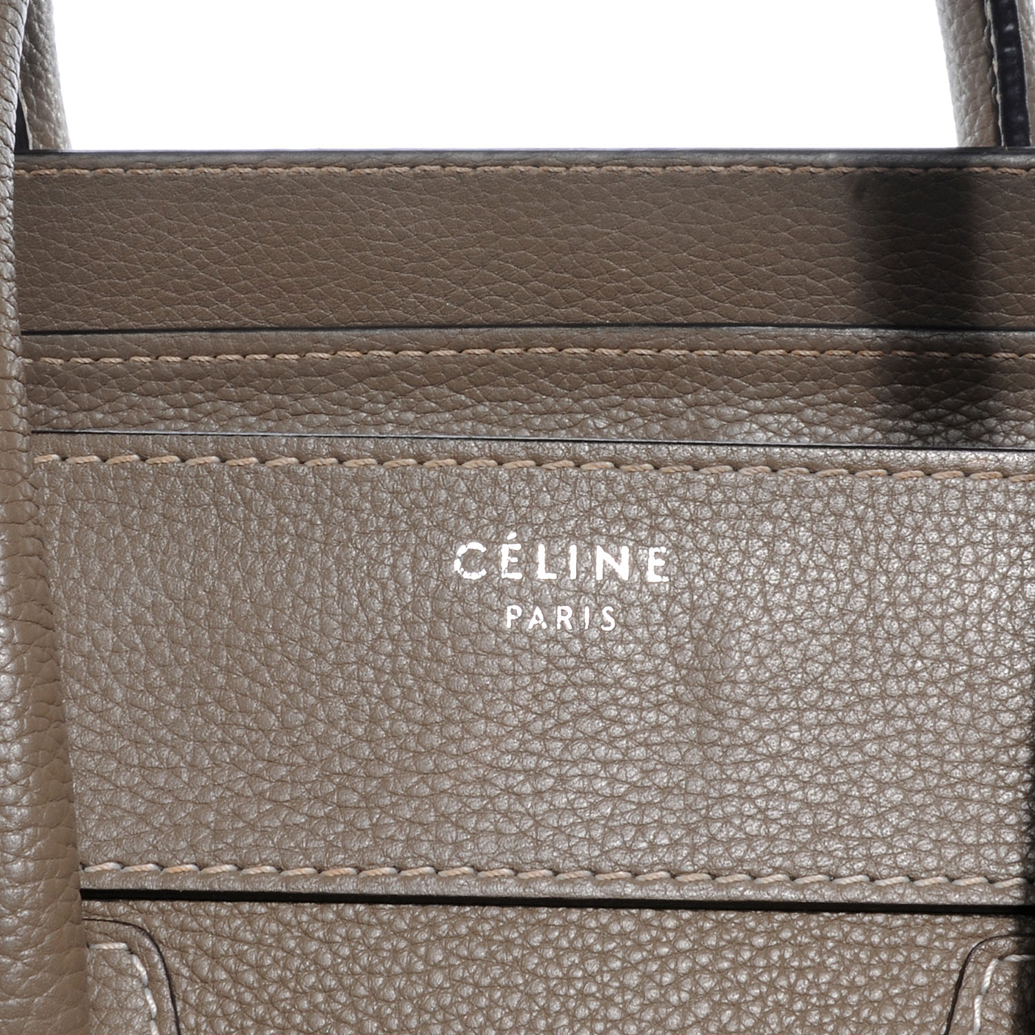 celine mini luggage souris