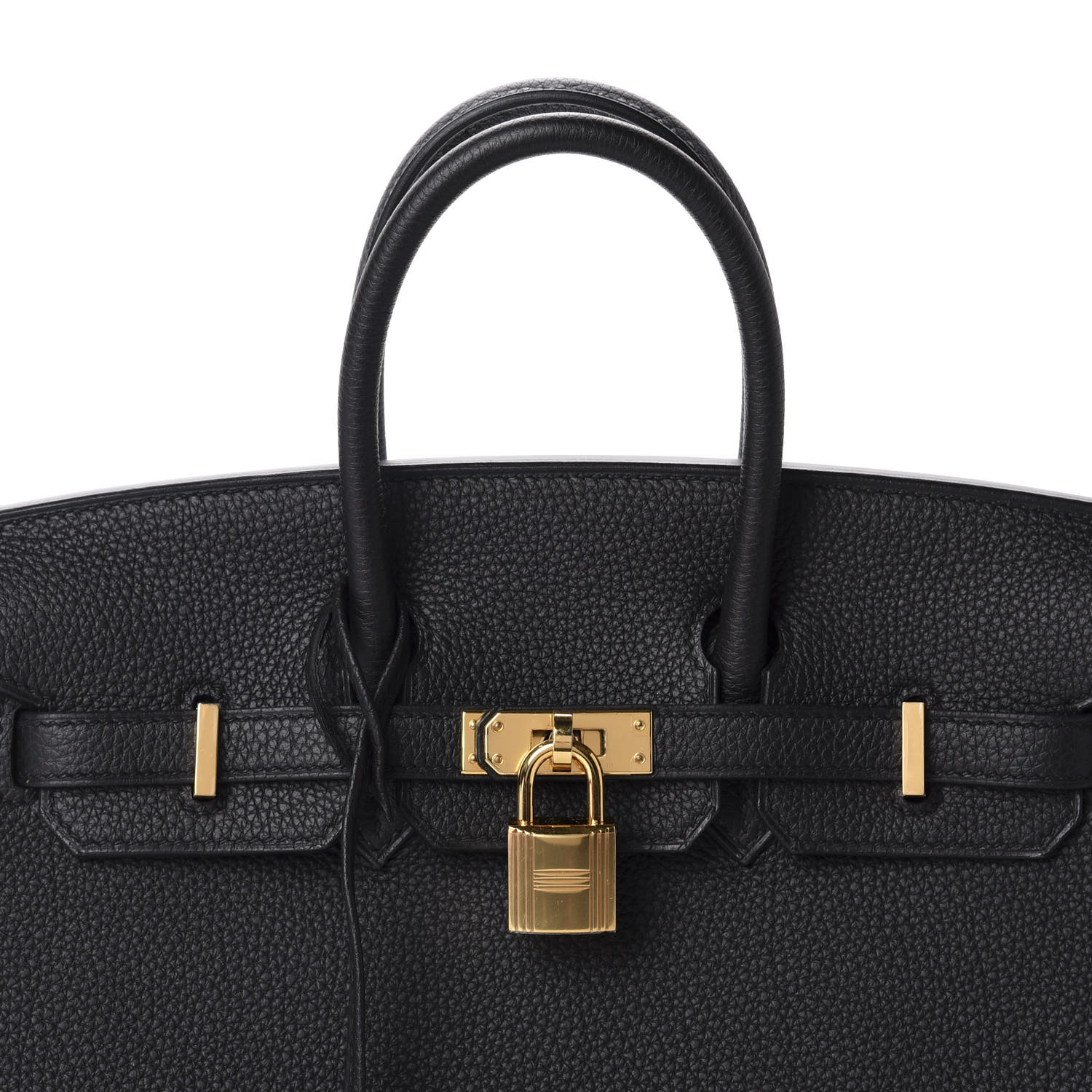 HERMES Togo Birkin 25 Black 633513