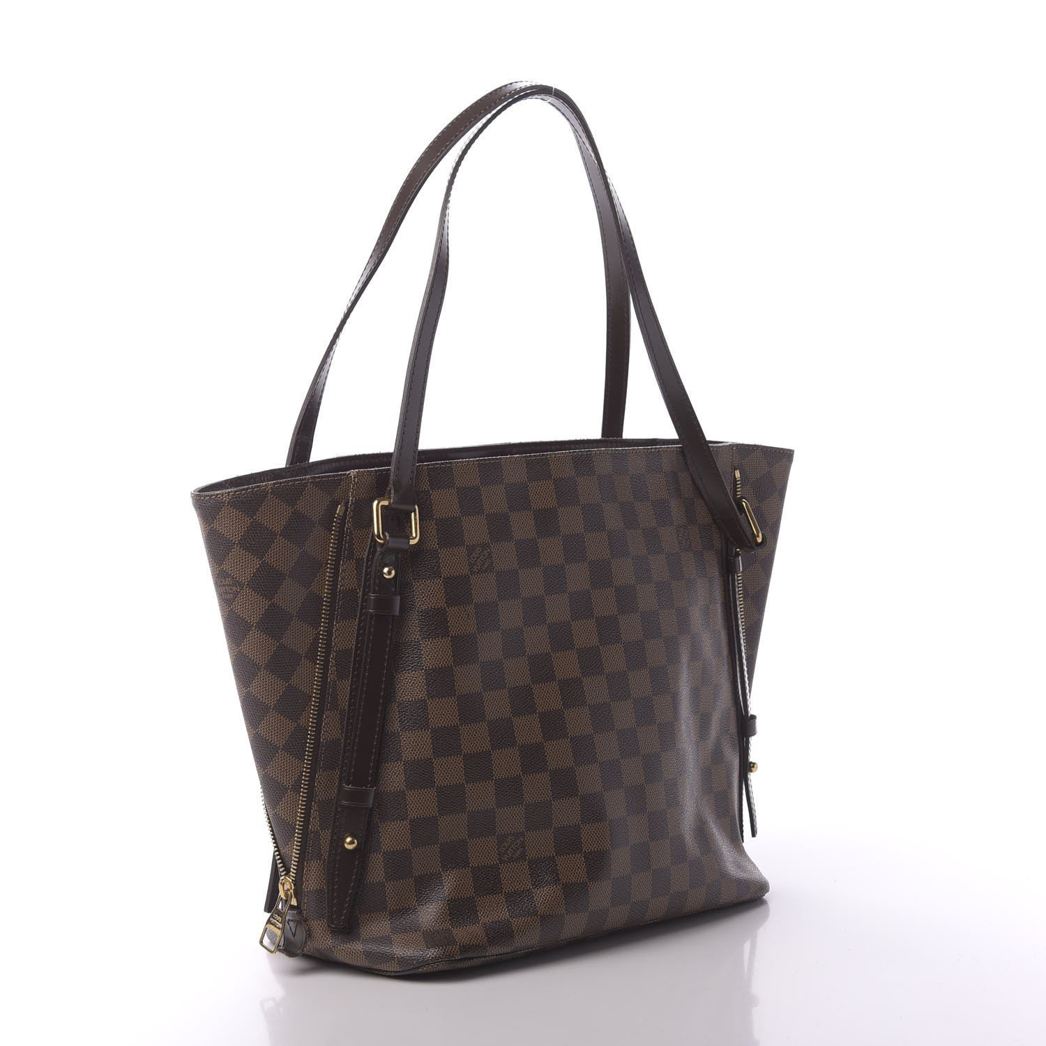 Louis Vuitton Cabas Rivington Damier Ebene Tote Bag