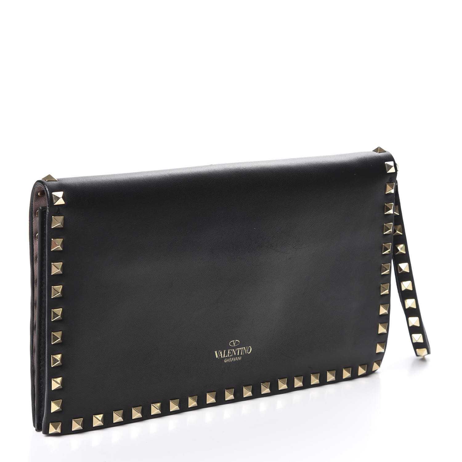 valentino clutch black