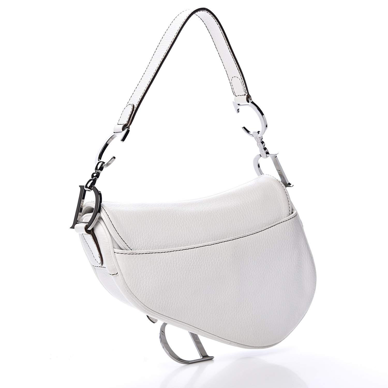 dior calfskin medium saddle bag