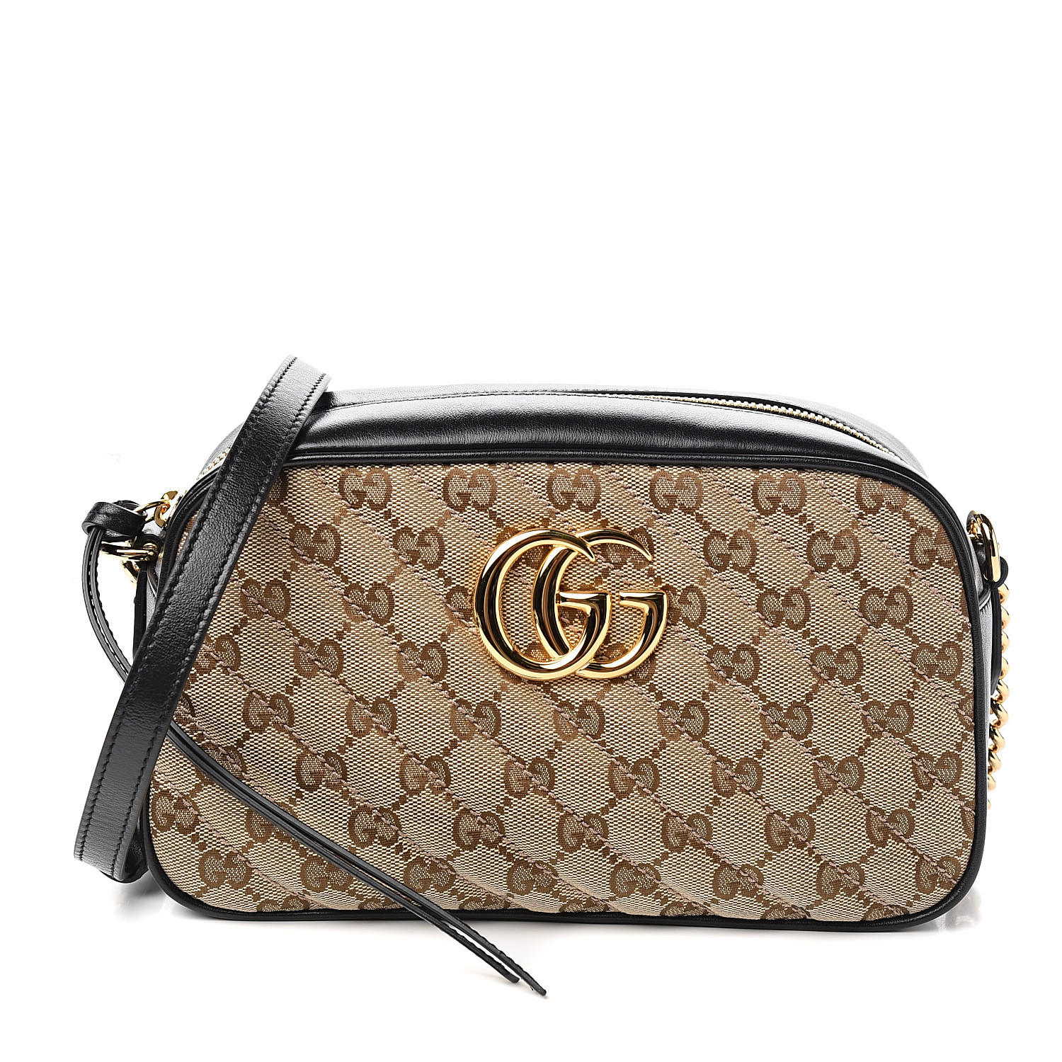 Gucci Interlocking Chain Crossbody Bag (Outlet) Leather Small - ShopStyle