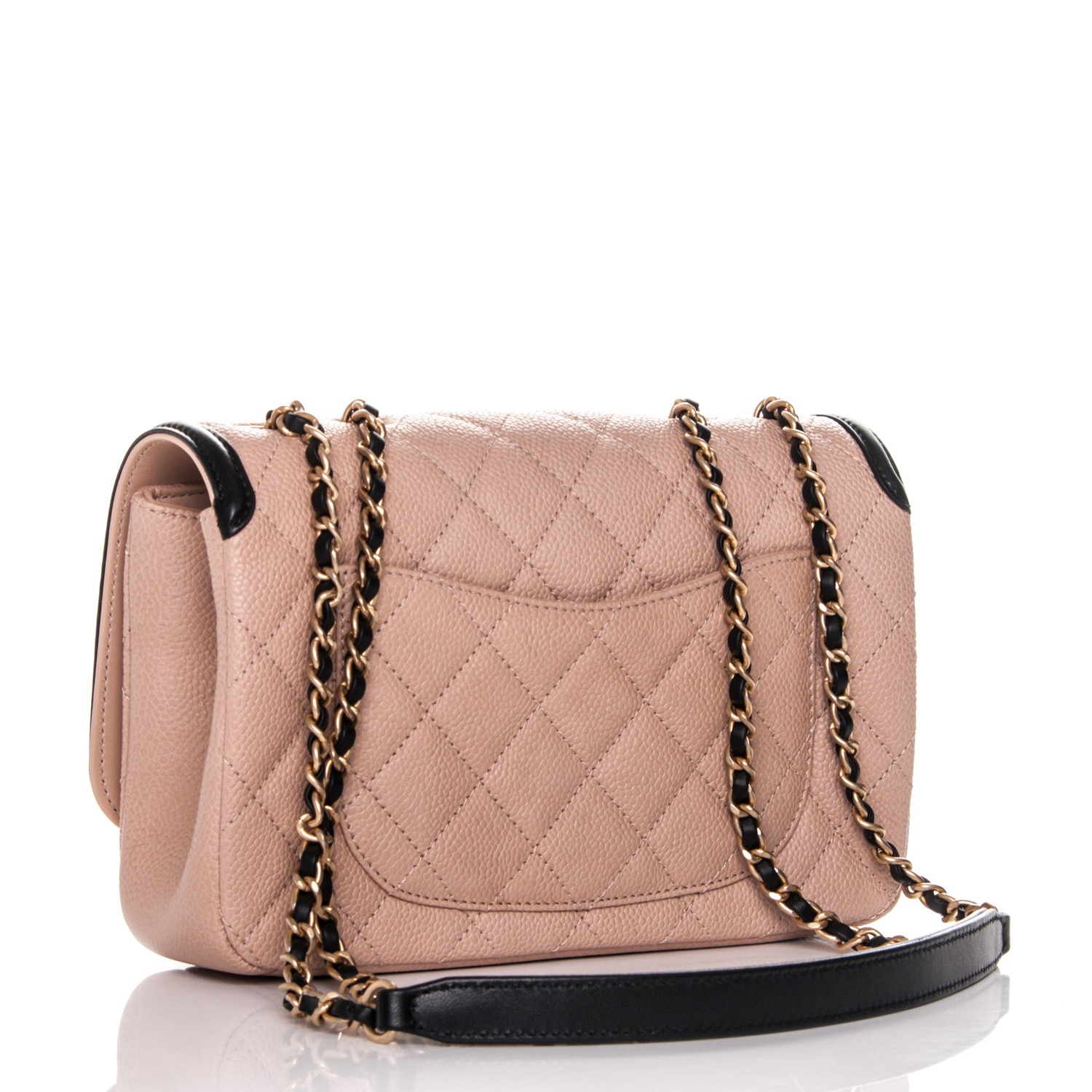 chanel filigree flap small