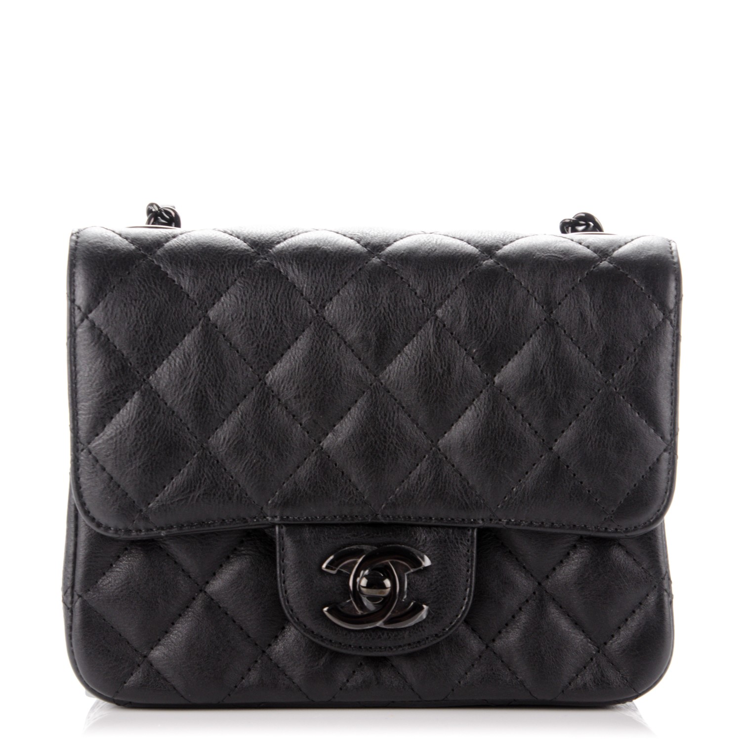 chanel mini black