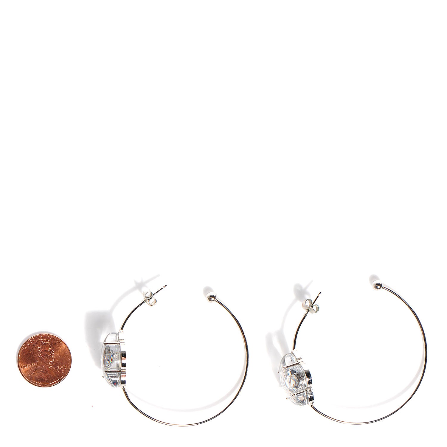AUTHENTIC LOUIS VUITTON LV Iconic Logo Small Stud Earrings Silver Unisex  $315.00 - PicClick AU