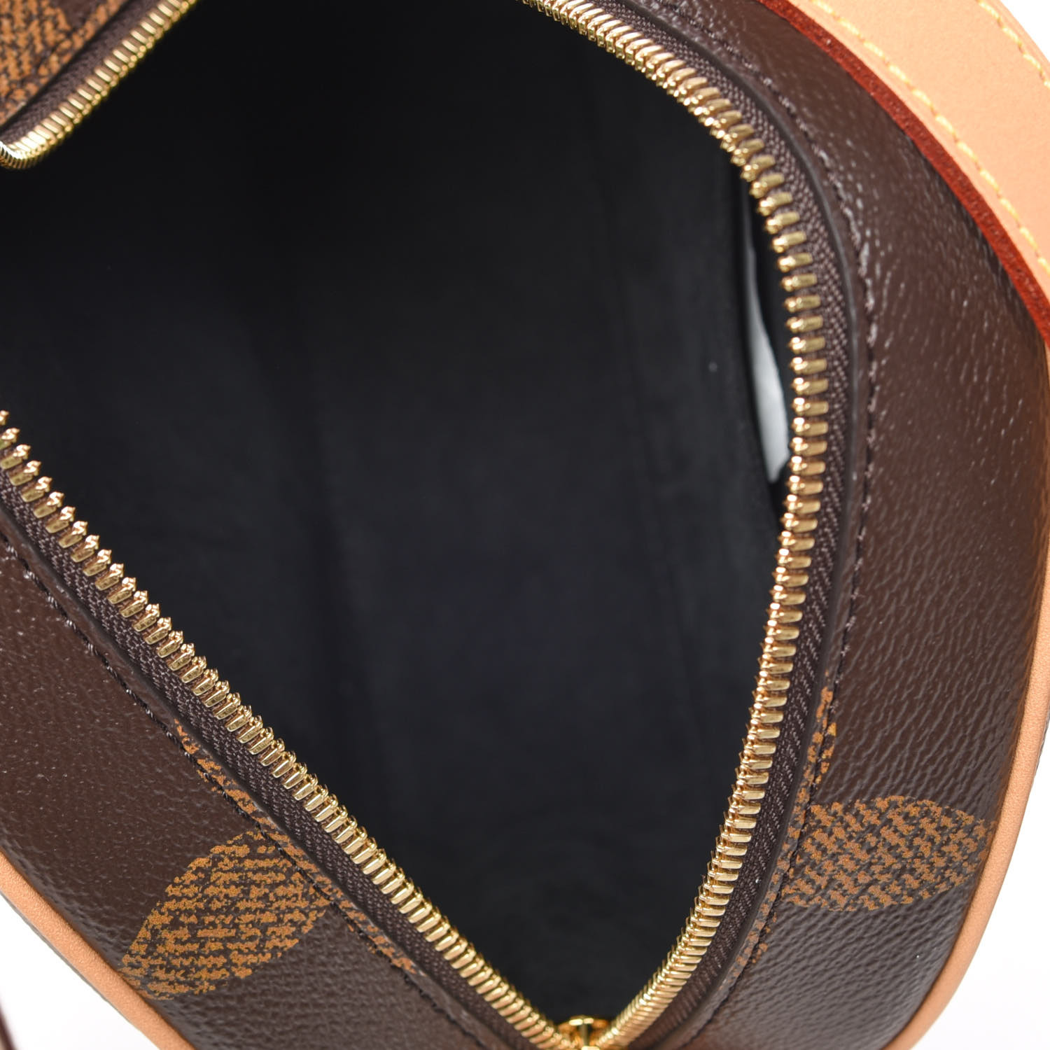 louis vuitton petite boite chapeau monogram reverse black