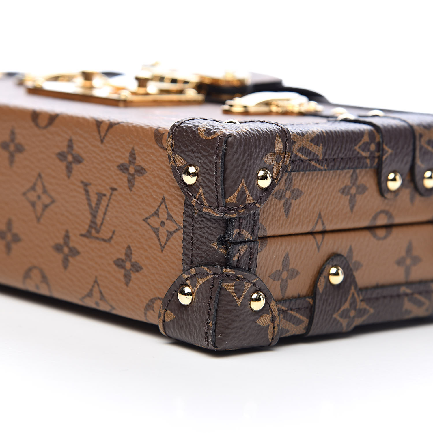 Louis Vuitton Monogram Reverse Petite Malle Vertical - Brown Crossbody  Bags, Handbags - LOU763634