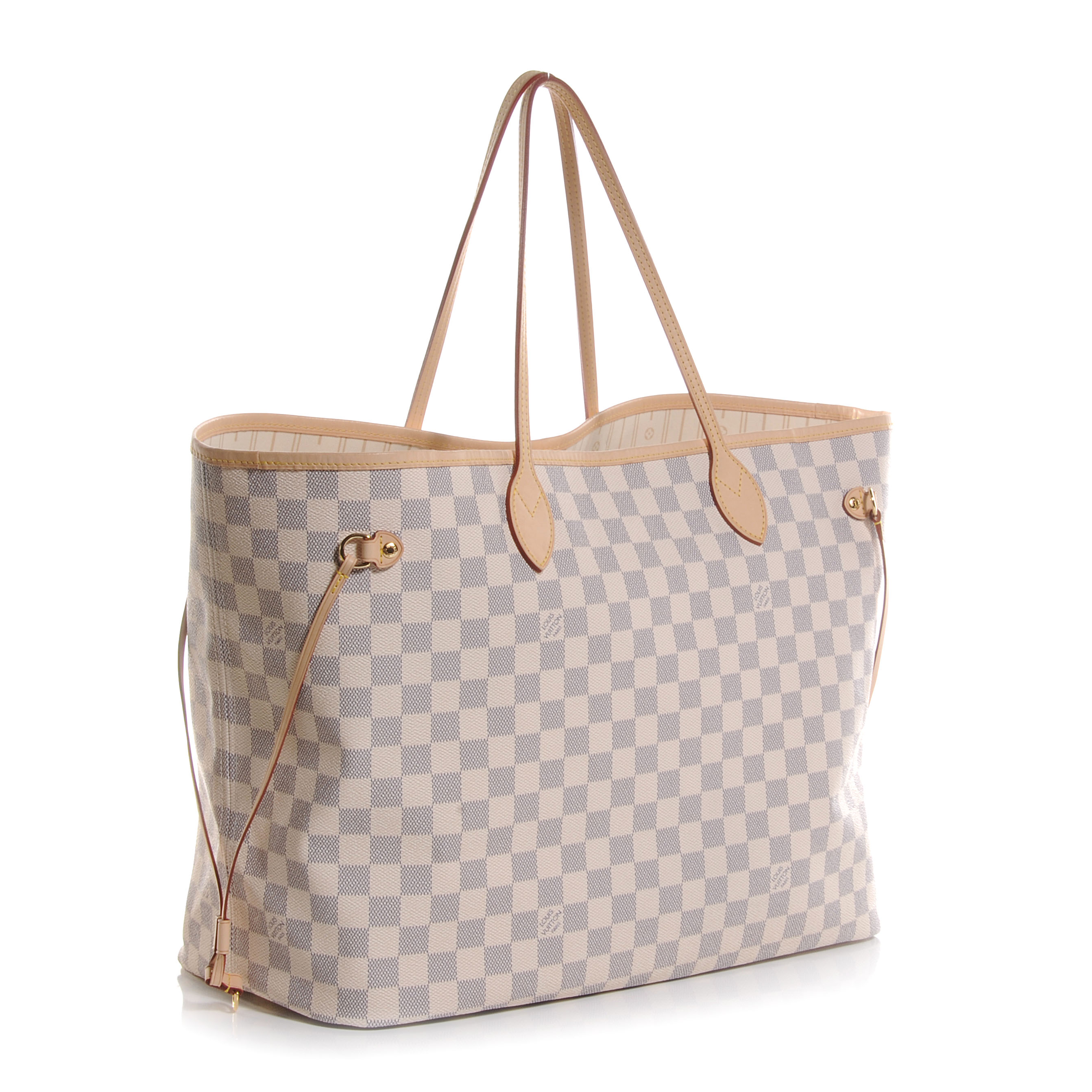 louis vuitton damier azur neverfull gm bag