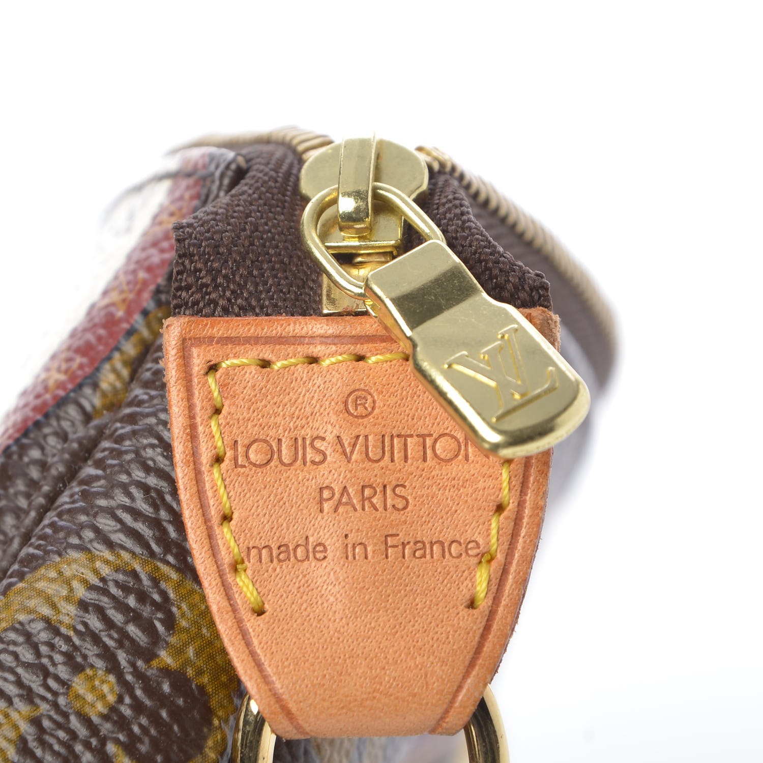 Louis Vuitton Monogram Canvas Leather Mini Speedy Bag at 1stDibs
