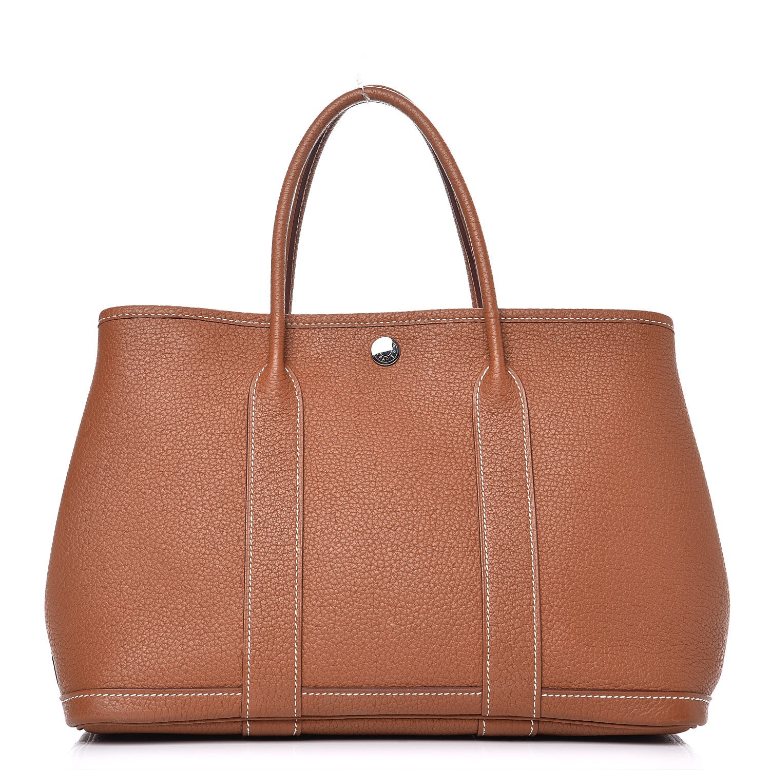 HERMES Negonda Garden Party 30 TPM Gold 281610 | FASHIONPHILE