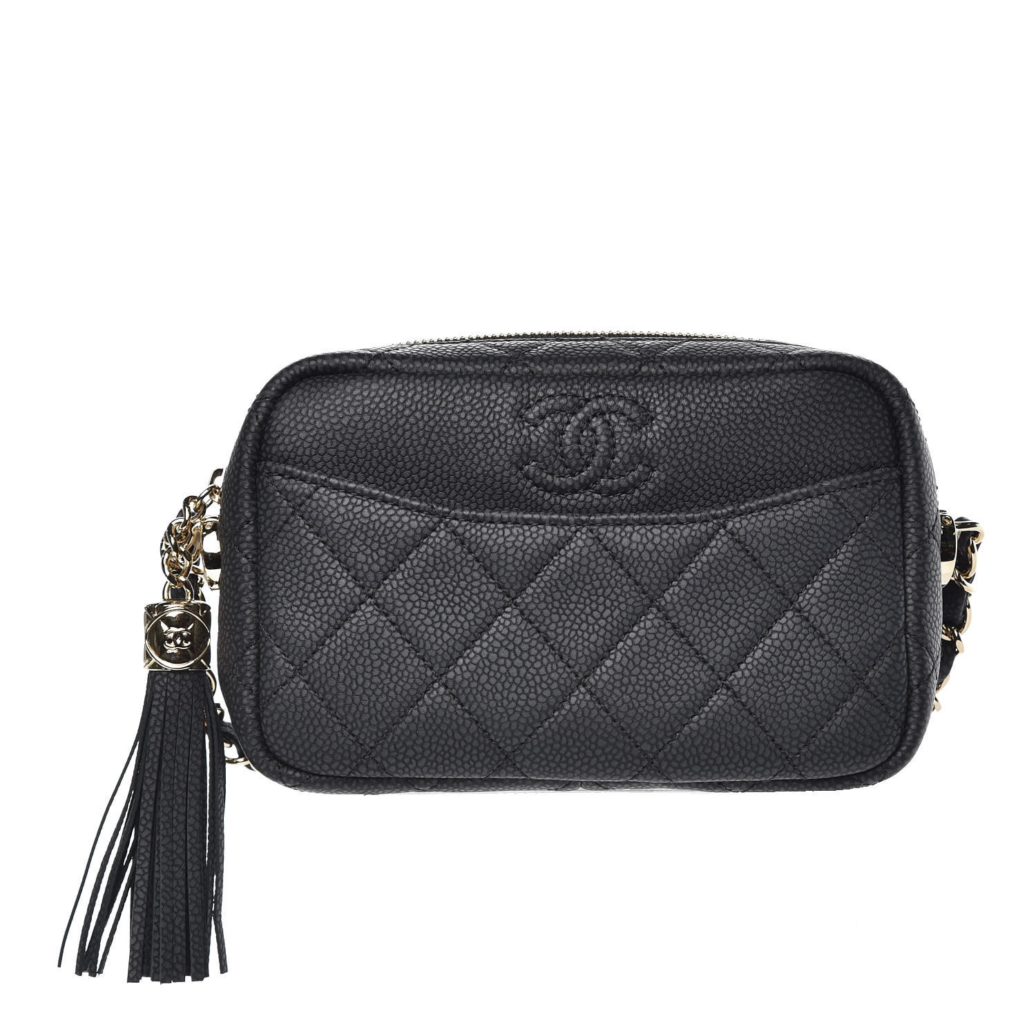 chanel camera bag caviar