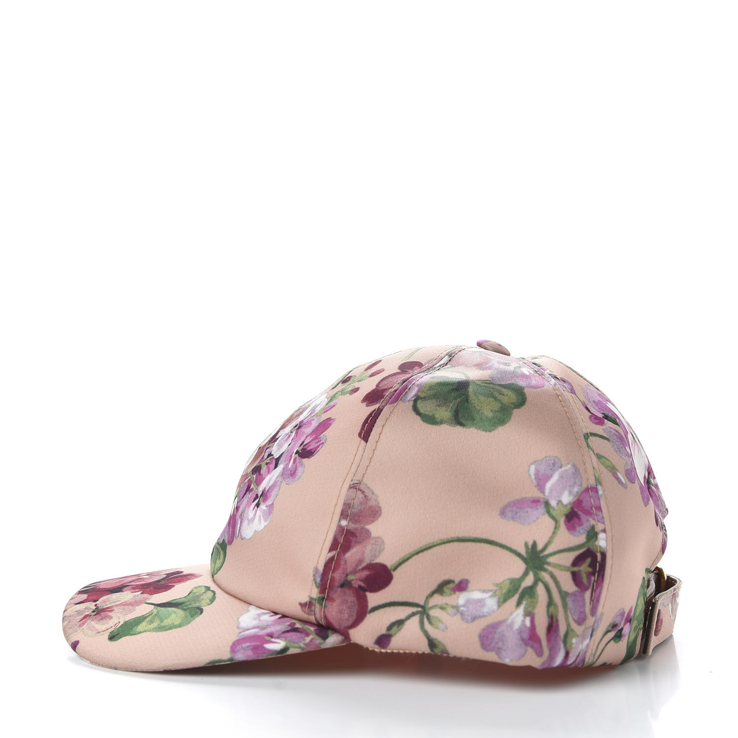 GUCCI Silk Blooms Baseball Hat Pink 686655 | FASHIONPHILE