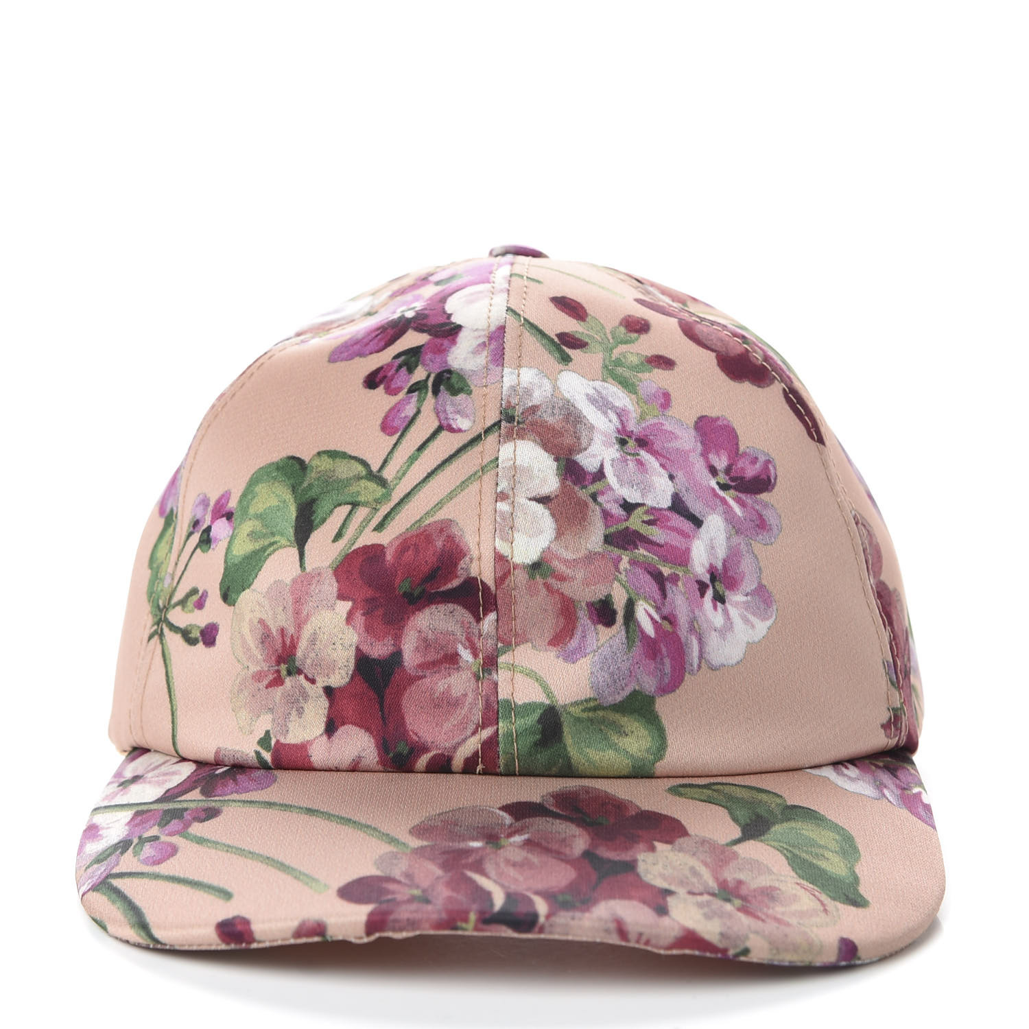 GUCCI Silk Blooms Baseball Hat Pink 686655 | FASHIONPHILE