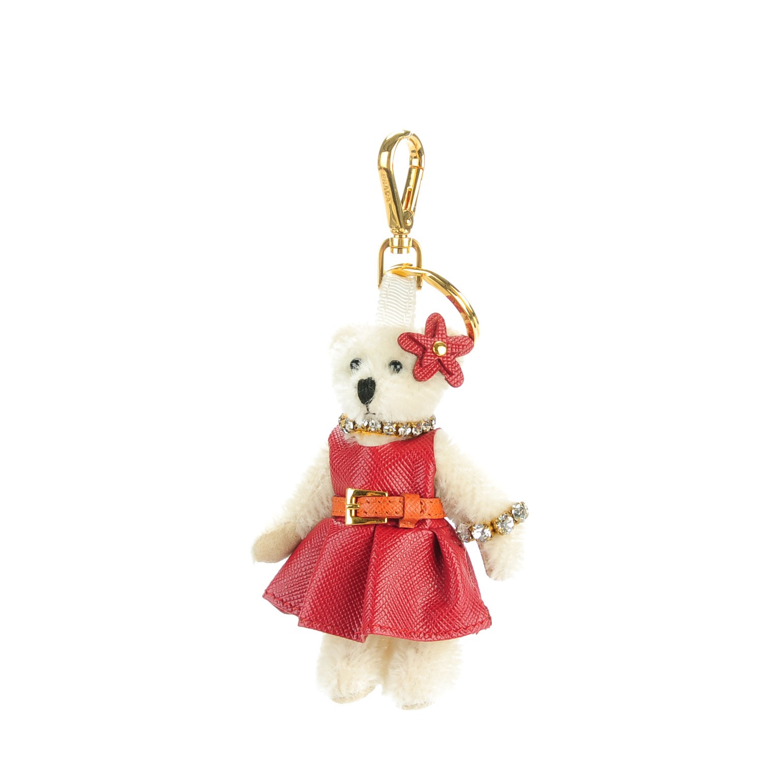 prada teddy keyring