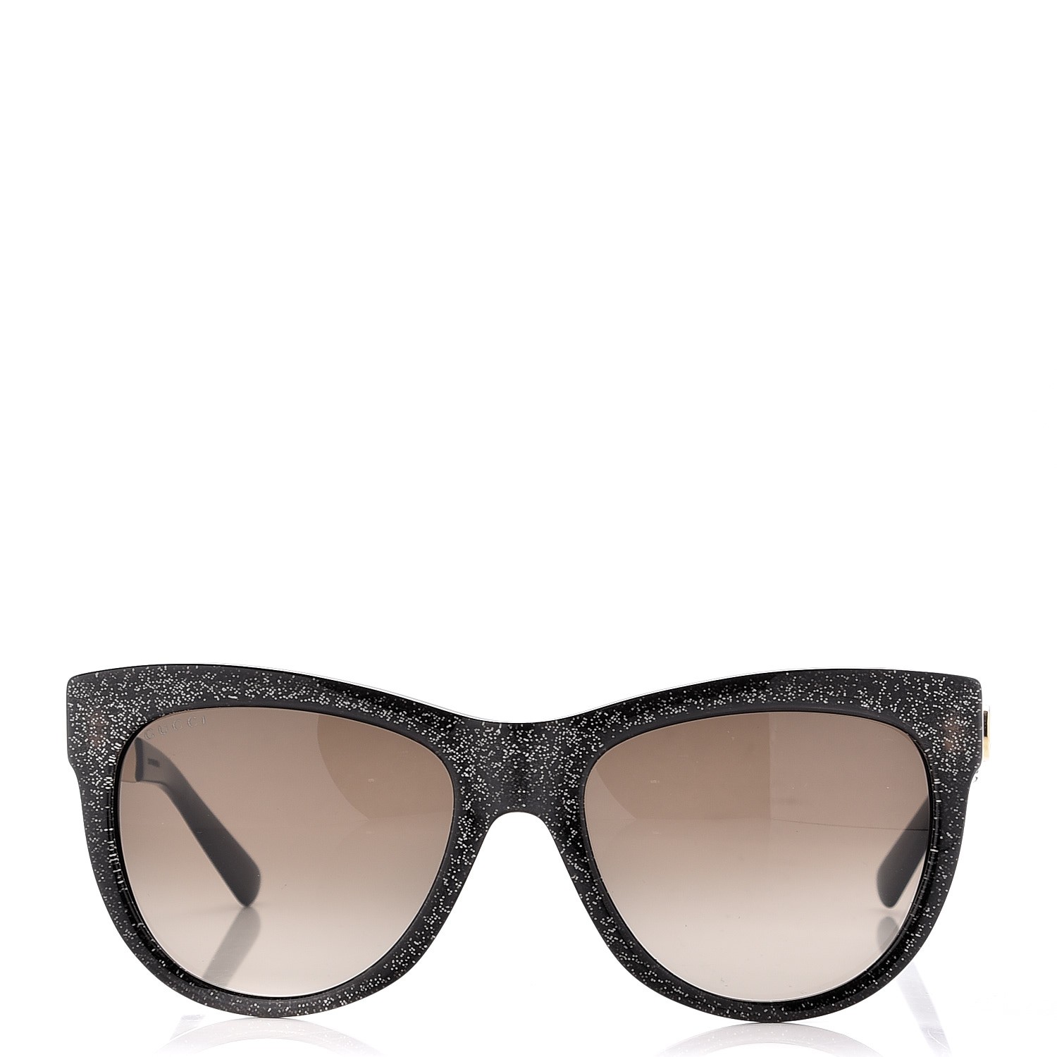 Gucci Glitter Cat Eye Sunglasses 3739ns Black 225318 