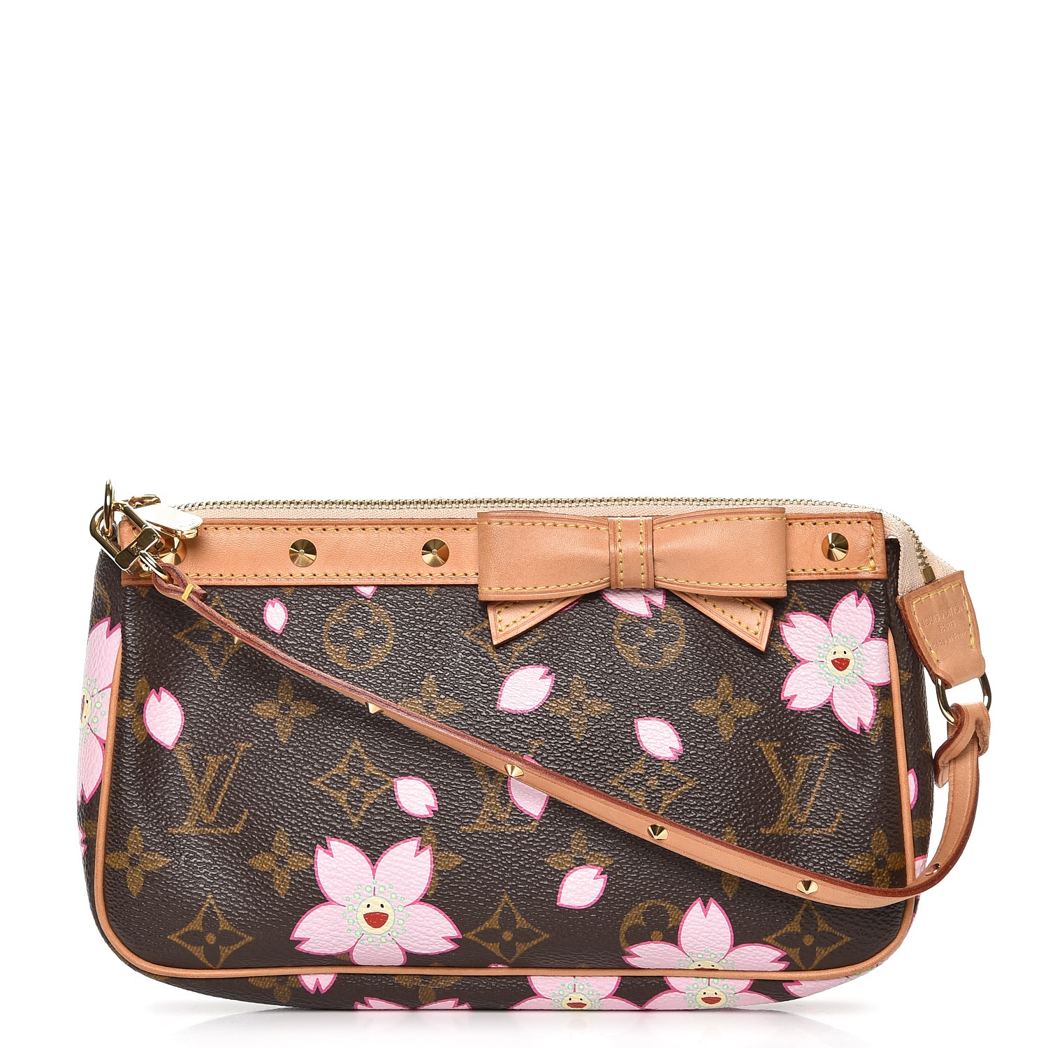 Louis Vuitton Limited Edition Cherry Blossom Pochette Accessories