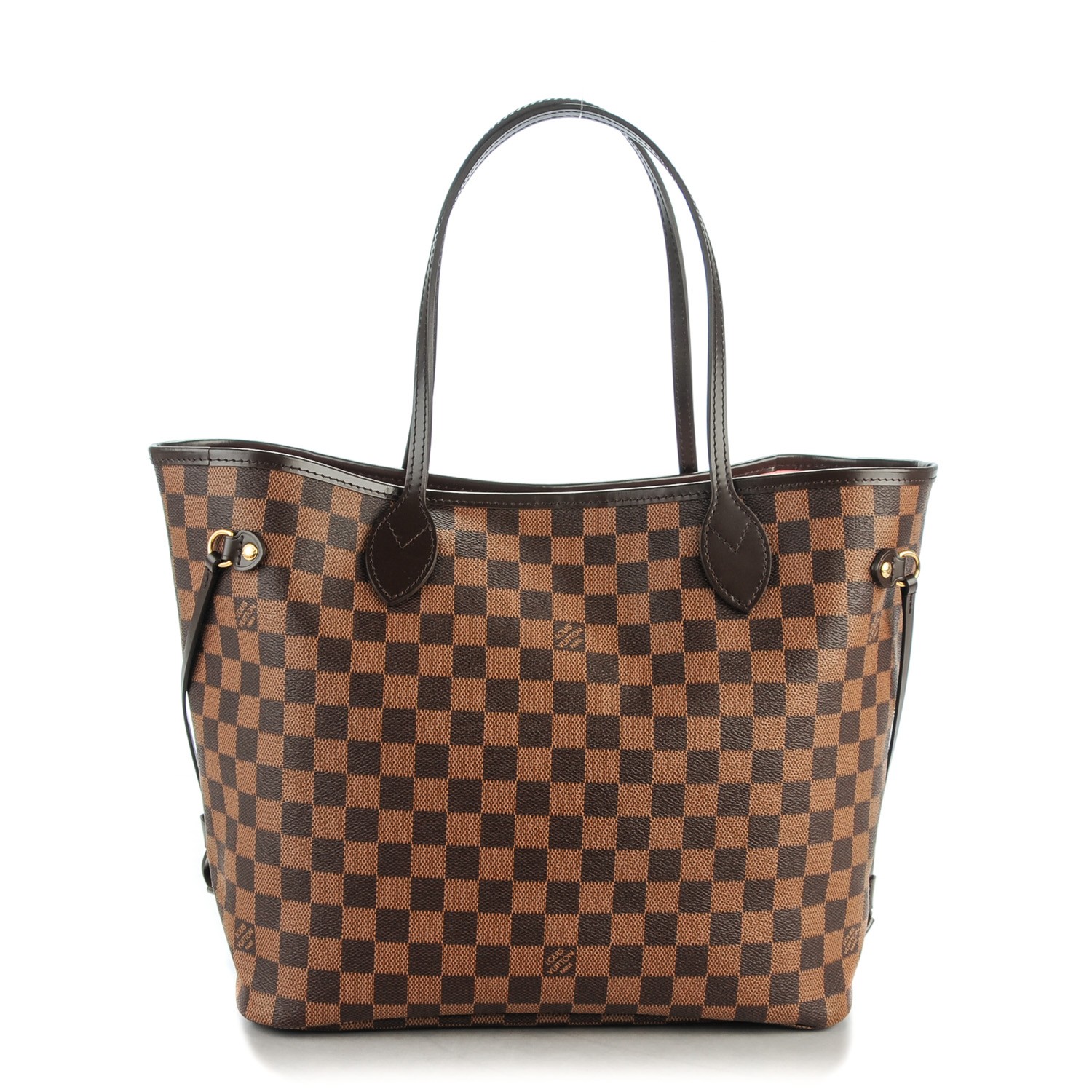 neverfull mm damier ebene rose ballerine