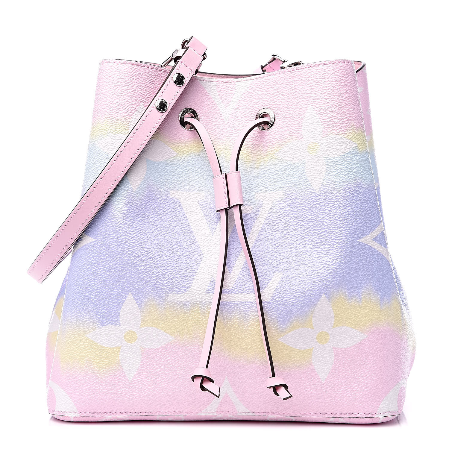 louis vuitton neonoe white and pink