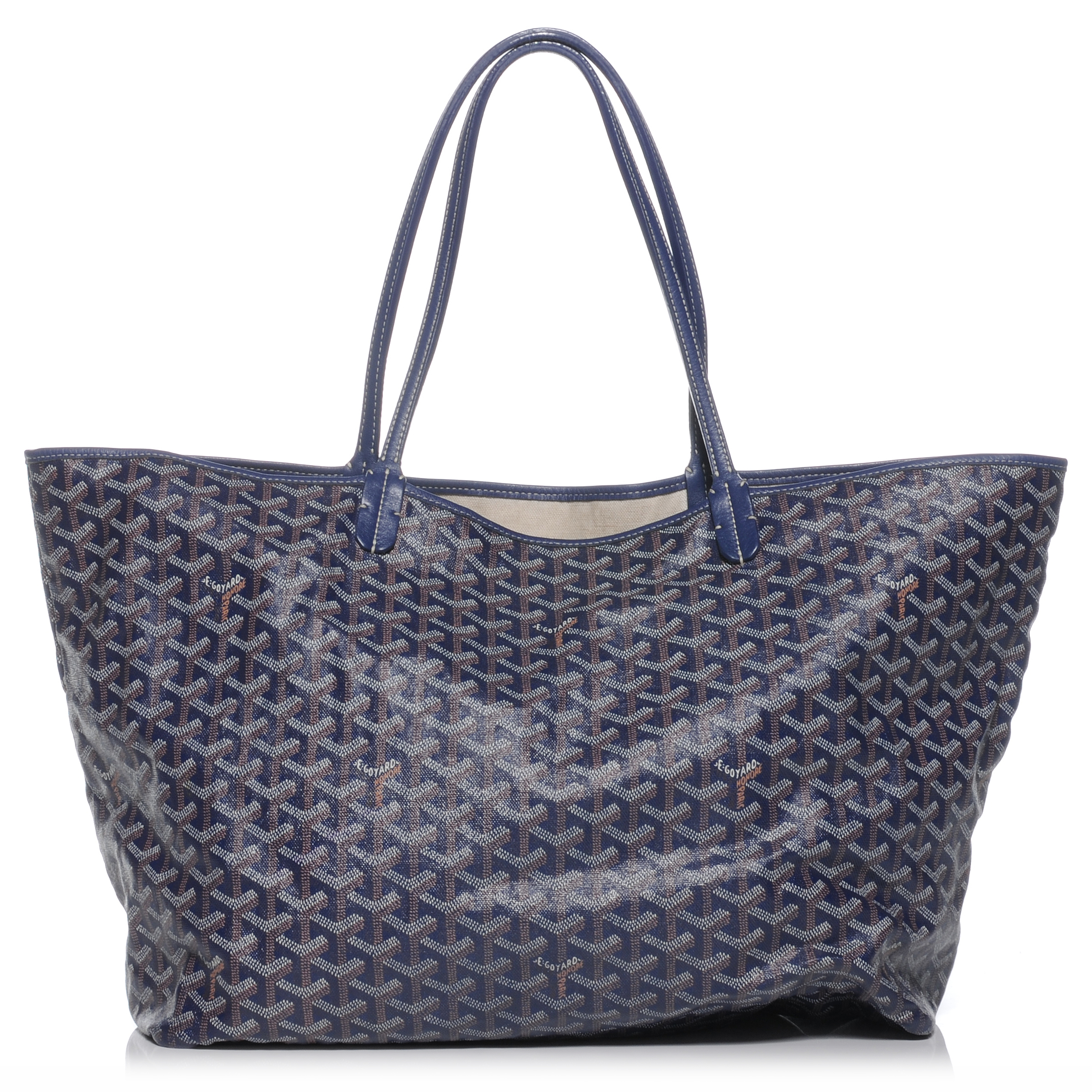 GOYARD Goyardine Saint Louis GM Blue 42769