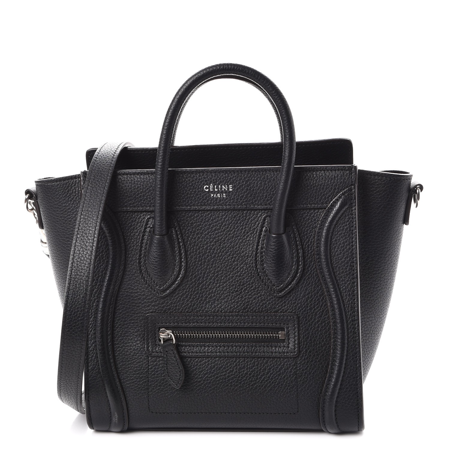 celine baby drummed calfskin nano luggage bag