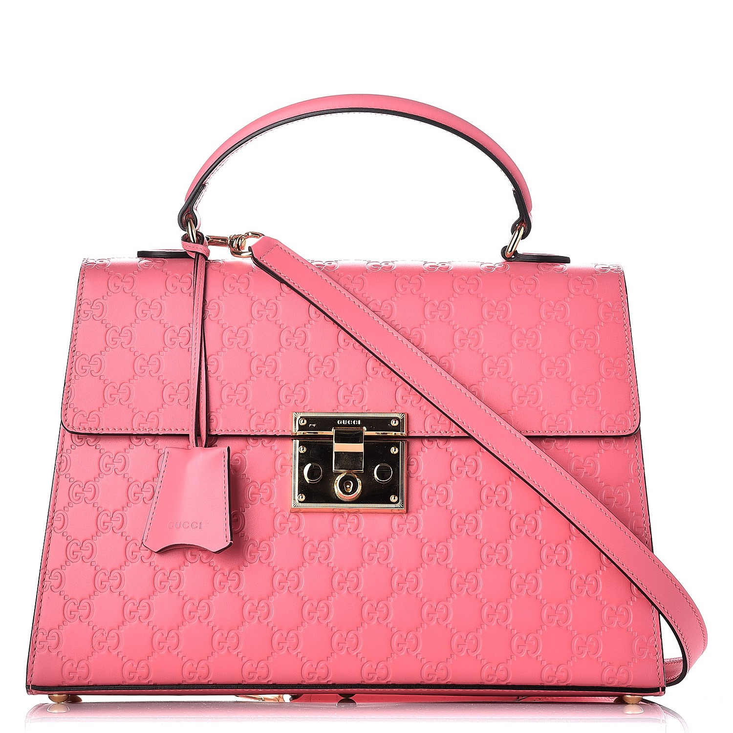 gucci padlock pink