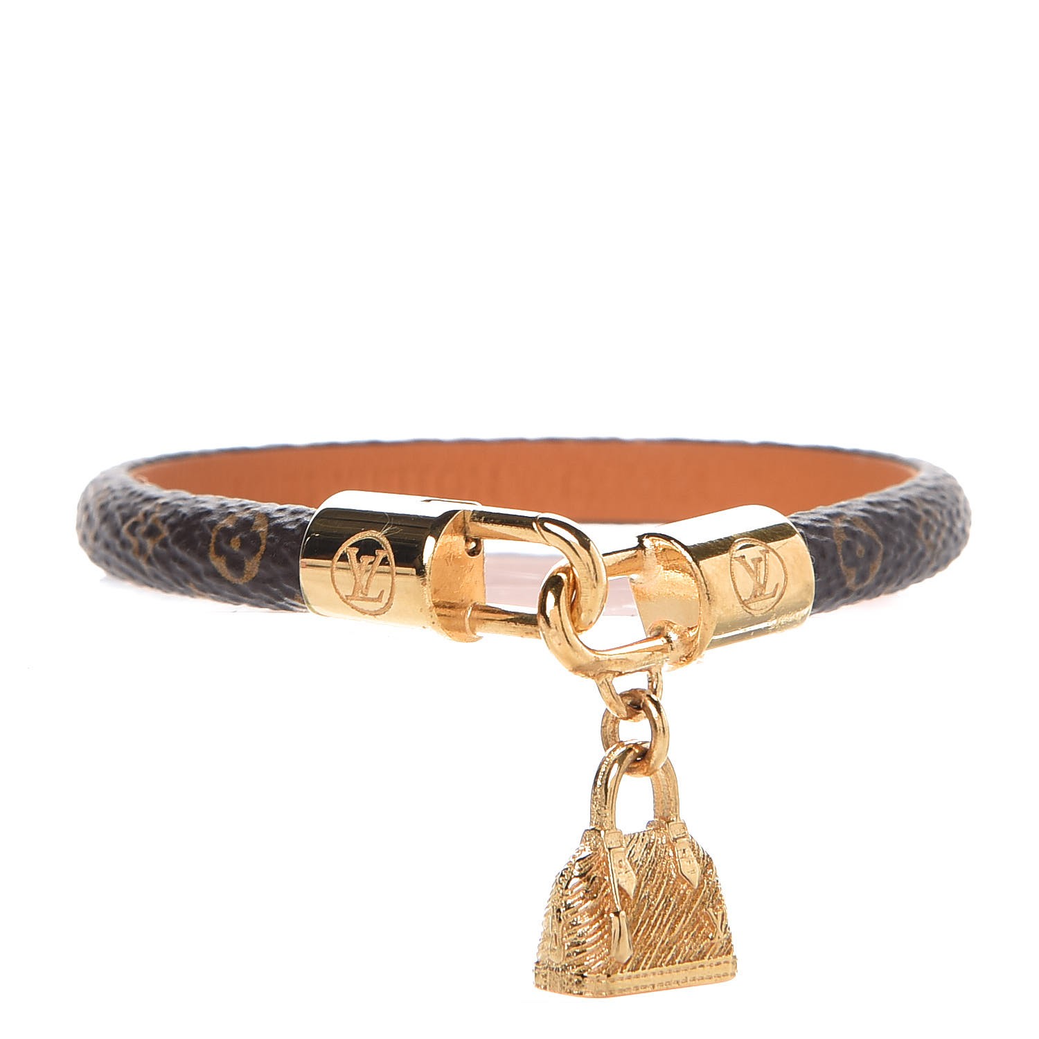 Monogram cloth bracelet Louis Vuitton Beige in Cloth - 37035112
