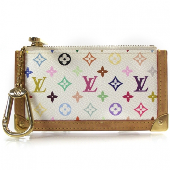 louis vuitton key pouch monogram multicolor