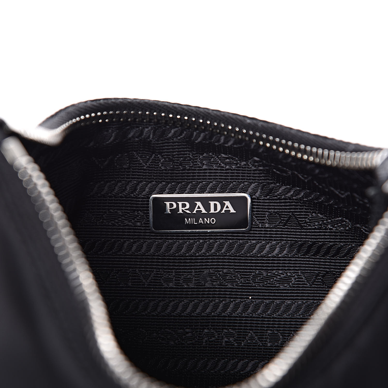 PRADA Nylon Re-Edition 2005 Shoulder Bag Black 482497